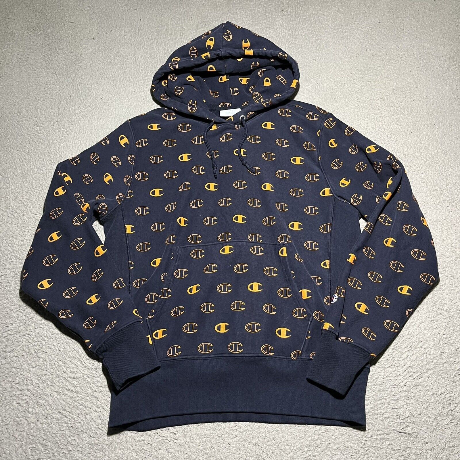 Champion reverse weave discount hoodie all over print