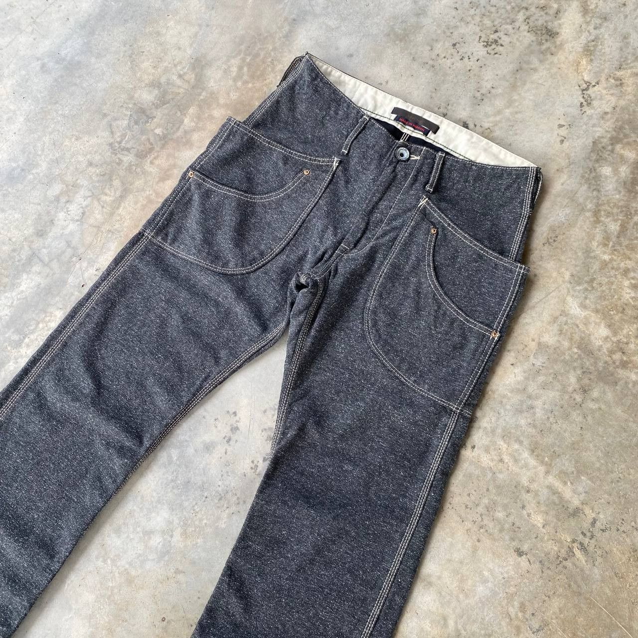 Blue Blue Japan BLUE WAY JAPAN PRISONER SALT PAPER CARGO PANT Size US 30 / EU 46 - 7 Thumbnail