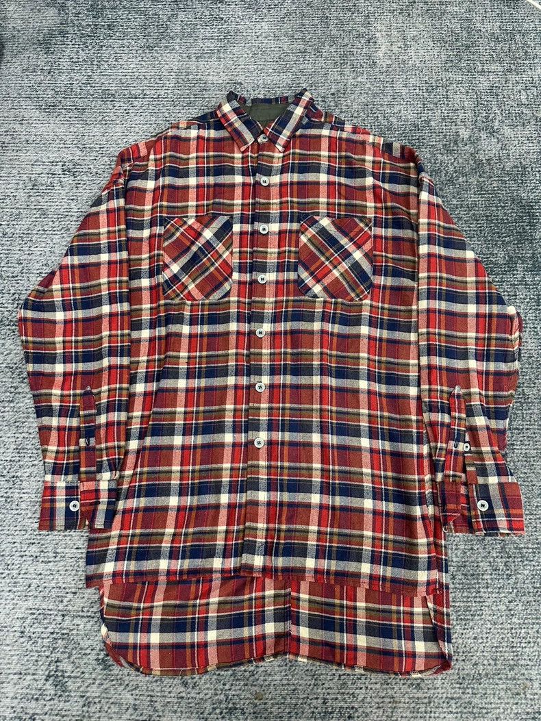 Fear of God Fear Of God 4th Flannel Shirt - dmc Size US S / EU 44-46 / 1 - 1 Thumbnail