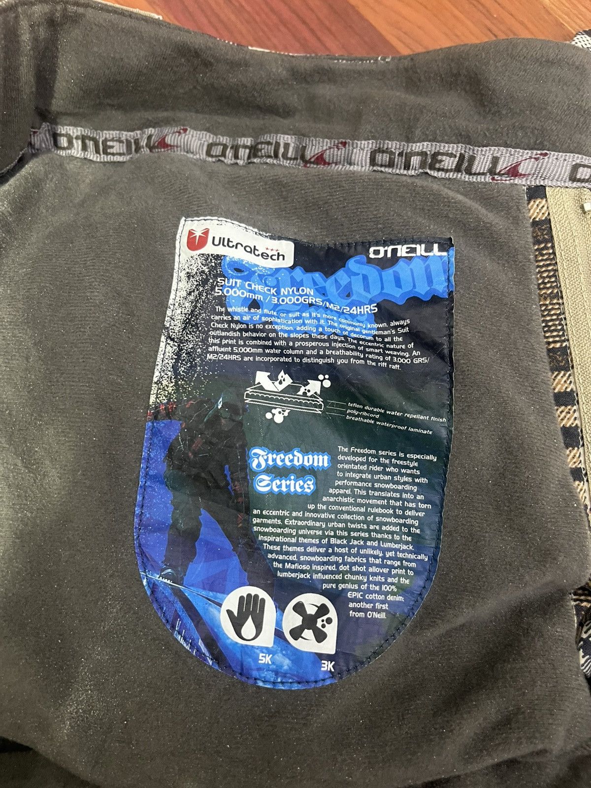 O'Neill O’Neill Snowboard Cargo Pants Plaid Waterproof XL Size US 36 / EU 52 - 13 Thumbnail