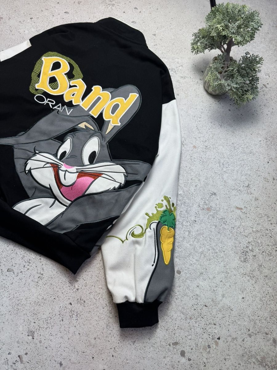 Japanese Brand × NBA Band Oran Bugs Bunny Racing Jacket Nascar F1 M Black Unisex Size US M / EU 48-50 / 2 - 13 Thumbnail