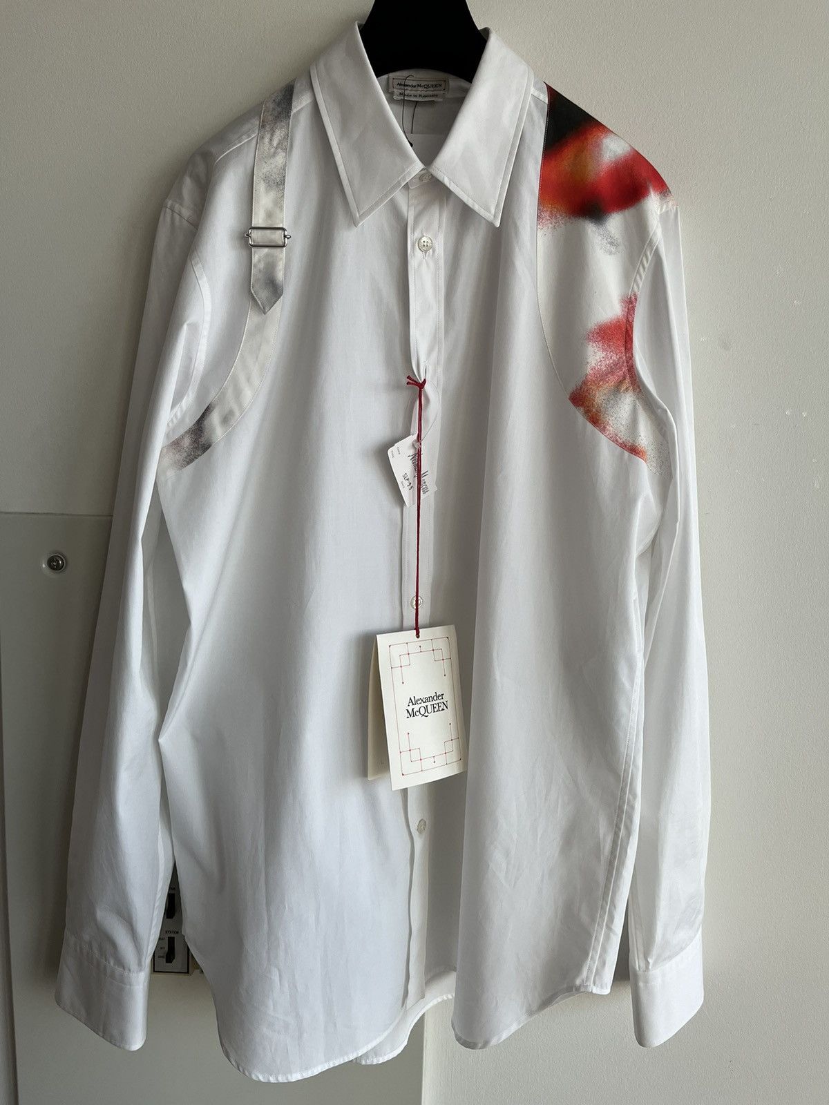 Alexander McQueen × MCQ × McQ Alexander McQueen Brand New Alexander McQueen Super Runway Shirt RARE Size US L / EU 52-54 / 3 - 20 Thumbnail