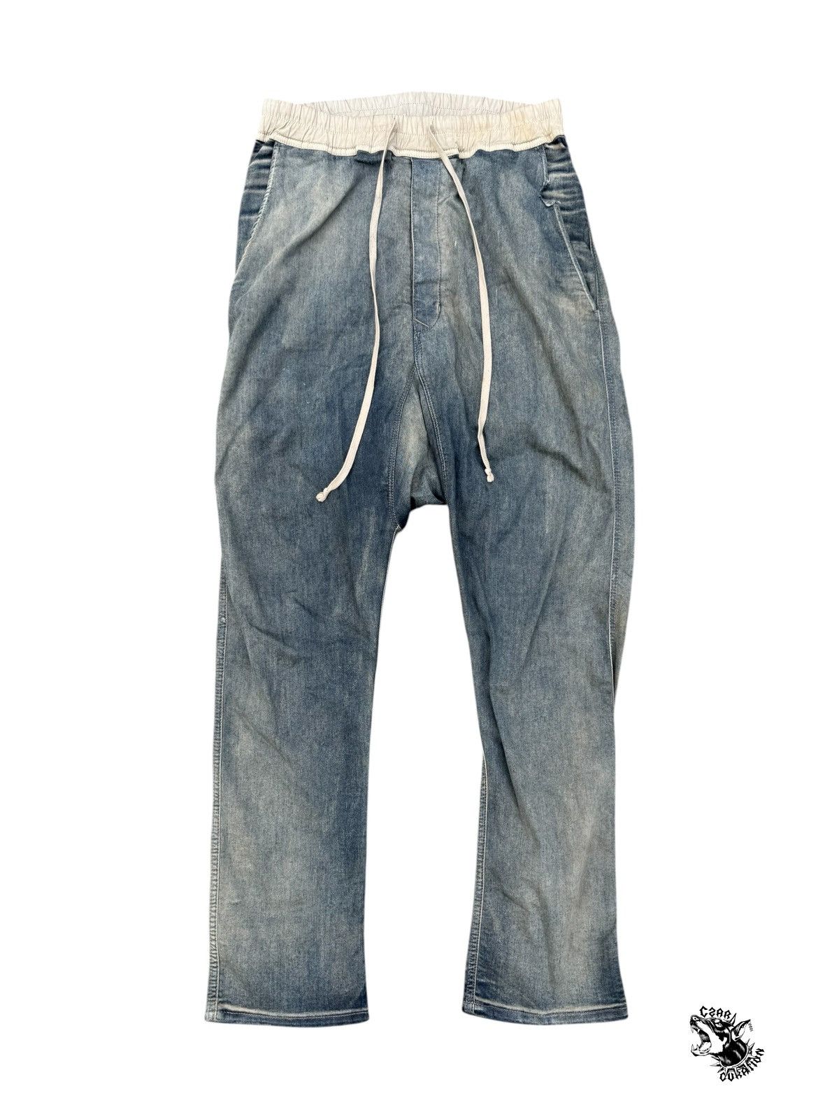 Rick Owens Rick owens hustler denim pants Size US 31 - 1 Thumbnail