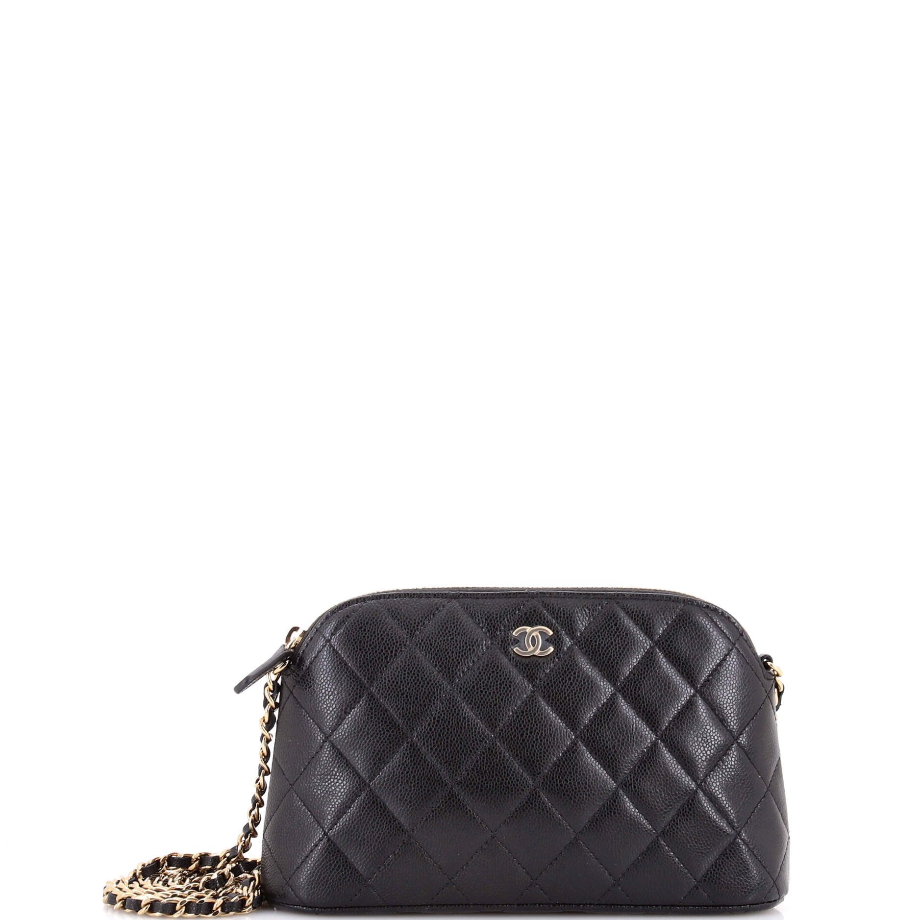 Chanel CC Dome Zip Clutch with Chain Size ONE SIZE - 1 Thumbnail