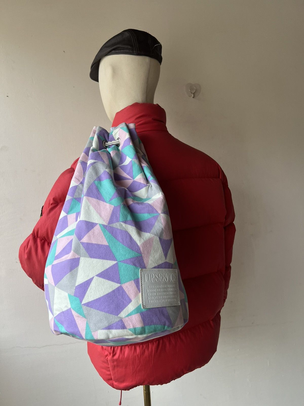 Lip Service Vintage Y2K 2000s Lip Service Strip Trap Bag Backpack Size ONE SIZE - 5 Thumbnail