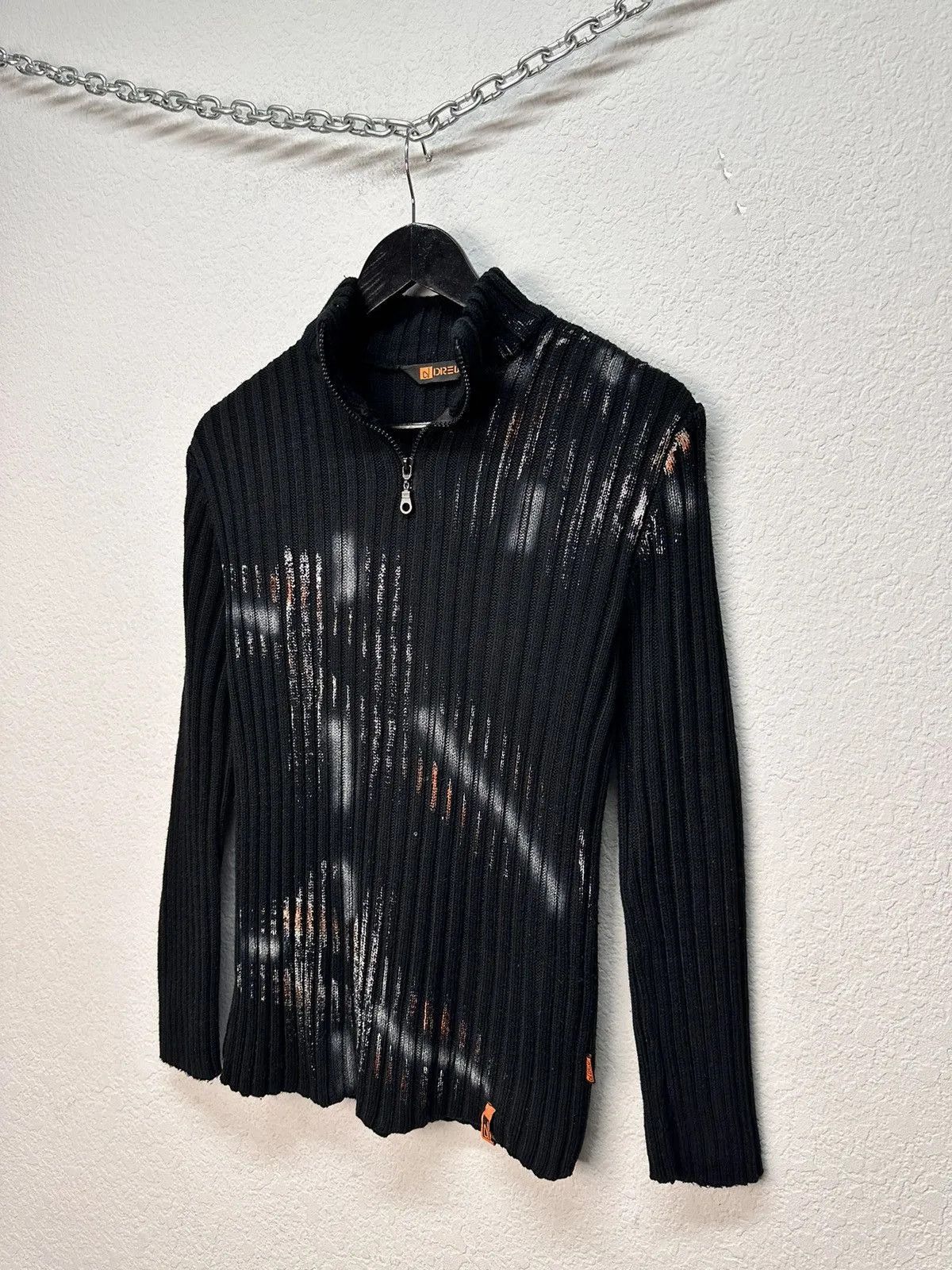 If Six Was Nine Y2k Gothic Avatngarde Sweater Distressed Margiela Japanese Size US M / EU 48-50 / 2 - 3 Thumbnail