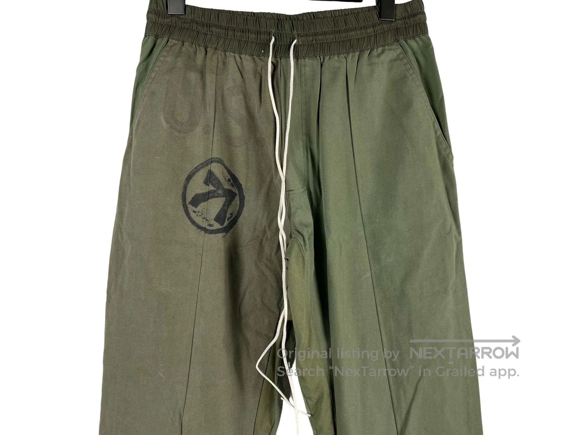 Harder Harder size M Vietnam War Military Cloth Drawstring Zip Pa Size US 27 - 3 Thumbnail