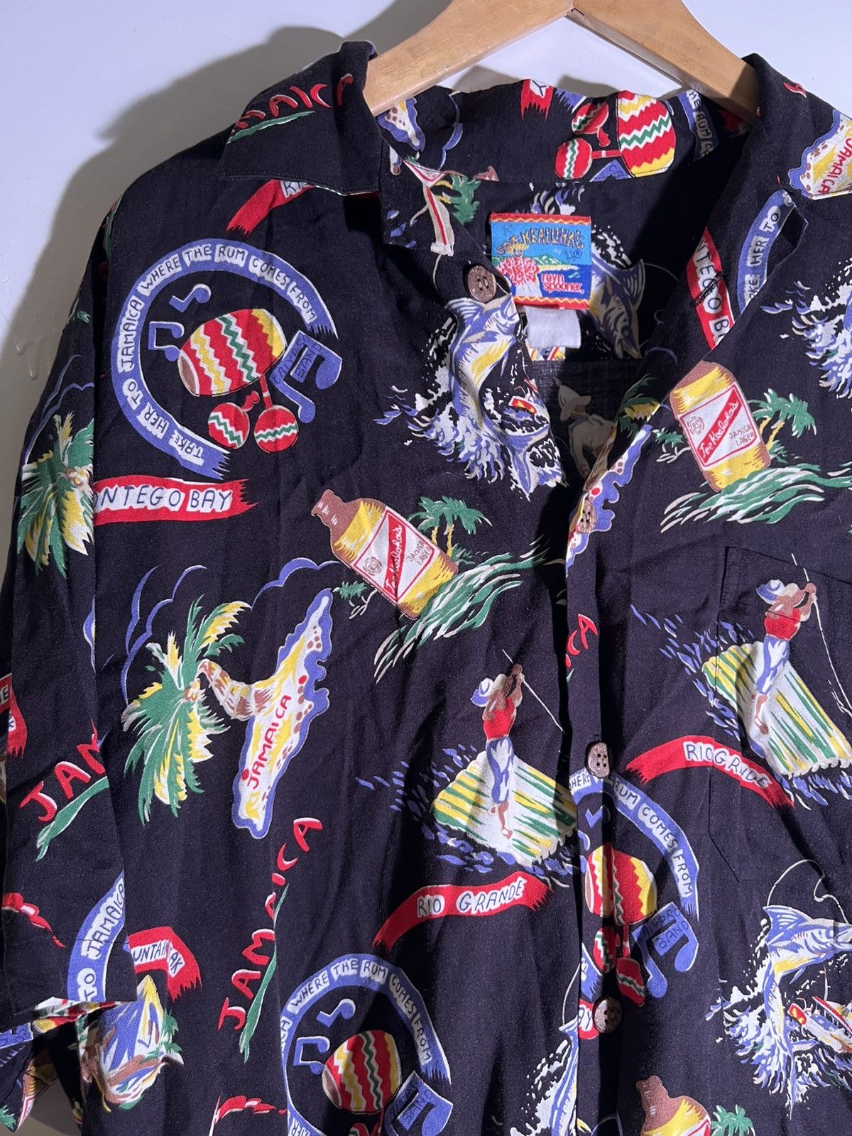 Vintage 90’s Vintage Joe Kealoha Reyn Spooner Retro Hawaiian Shirt Size US L / EU 52-54 / 3 - 3 Thumbnail