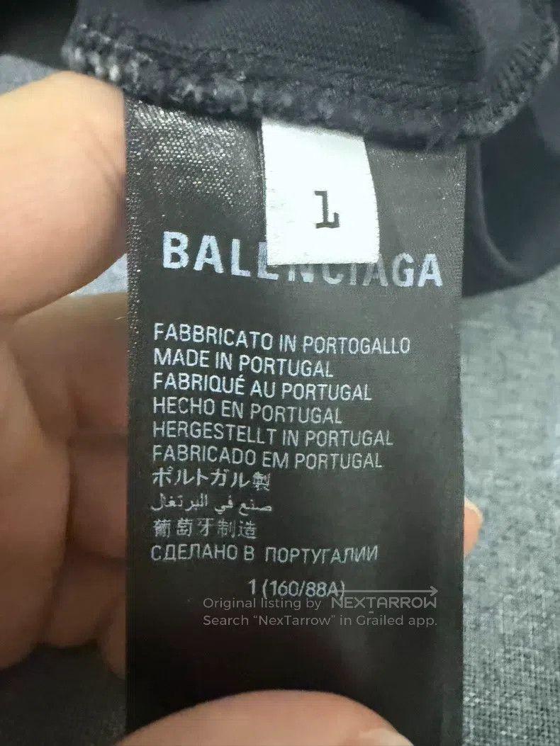 Balenciaga Balenciaga Tape Long Sleeve Size 1 Size US S / EU 44-46 / 1 - 4 Thumbnail