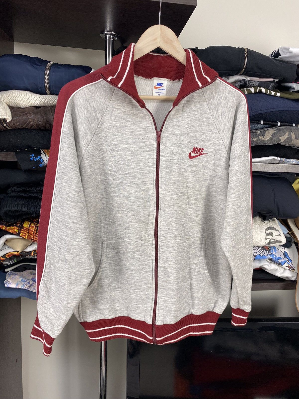 Nike × Vintage Vintage Y2K Nike Small Logo Sweatshirt Size US S / EU 44-46 / 1 - 2 Thumbnail