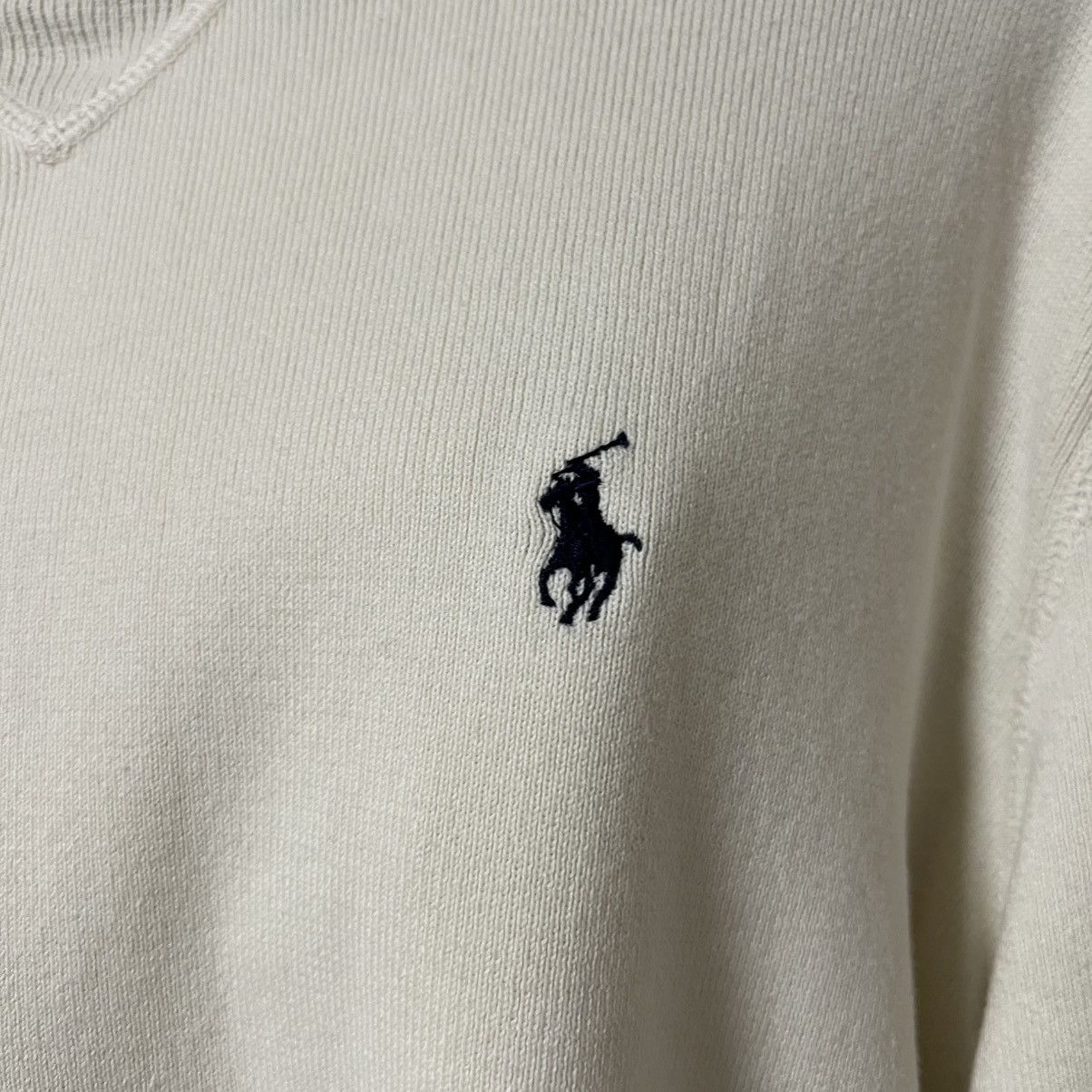 Polo Ralph Lauren Polo Ralph Lauren Sweater Sweatshirt Size M Color Milk White Size US M / EU 48-50 / 2 - 10 Thumbnail