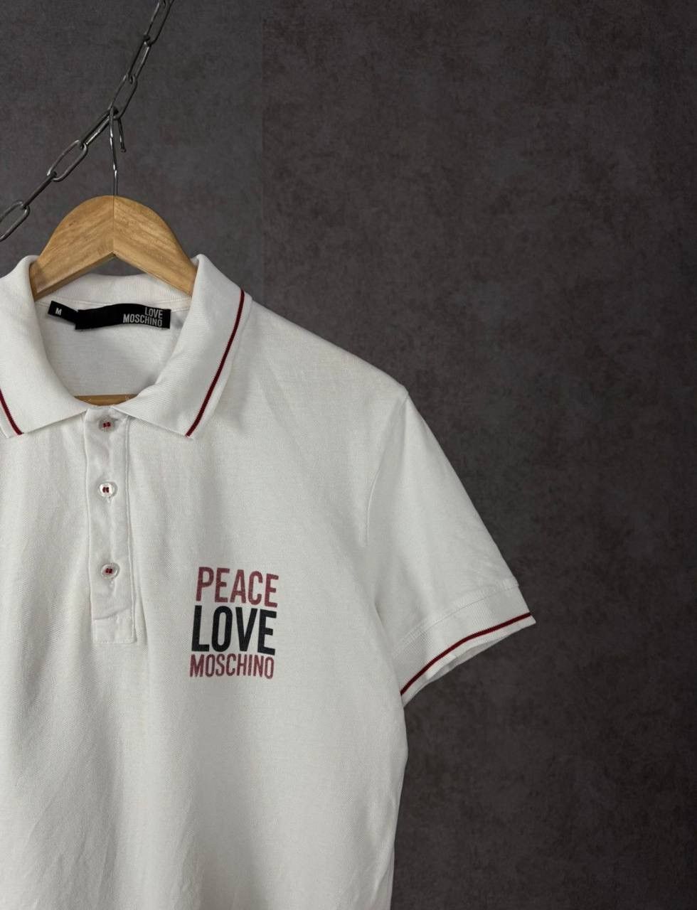 Moschino Love Moschino luxury designer polo tee Size US S / EU 44-46 / 1 - 2 Thumbnail