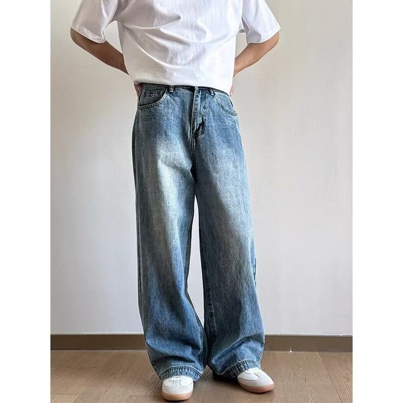 Japanese Brand × Jean Light Blue Classic Vintage Washed Casual Jeans Size US 32 / EU 48 - 3 Thumbnail