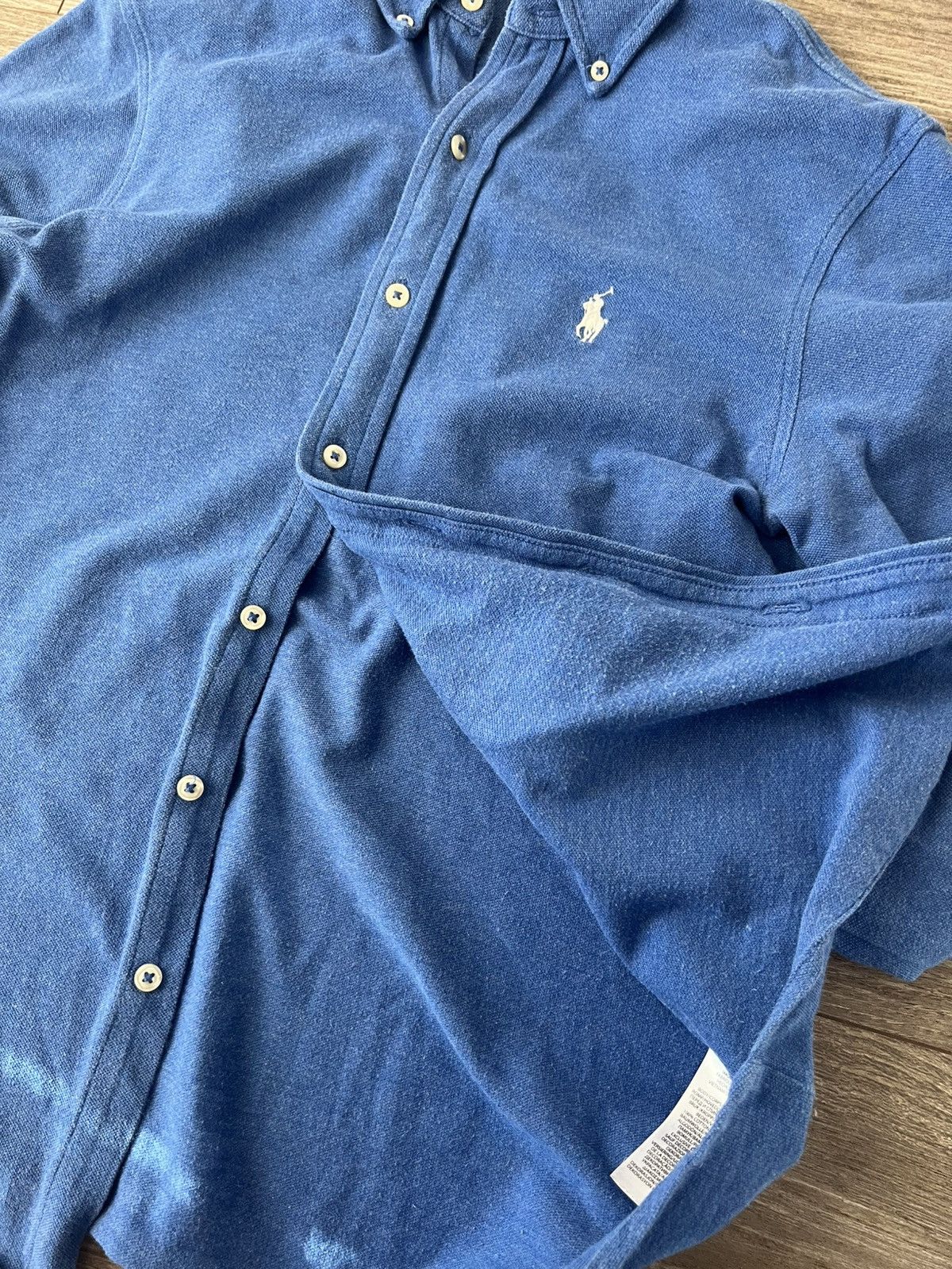 Polo Ralph Lauren ‼️Polo Ralph Lauren Featherweight Mesh Cotton Classic Shirt‼️ Size US S / EU 44-46 / 1 - 14 Thumbnail