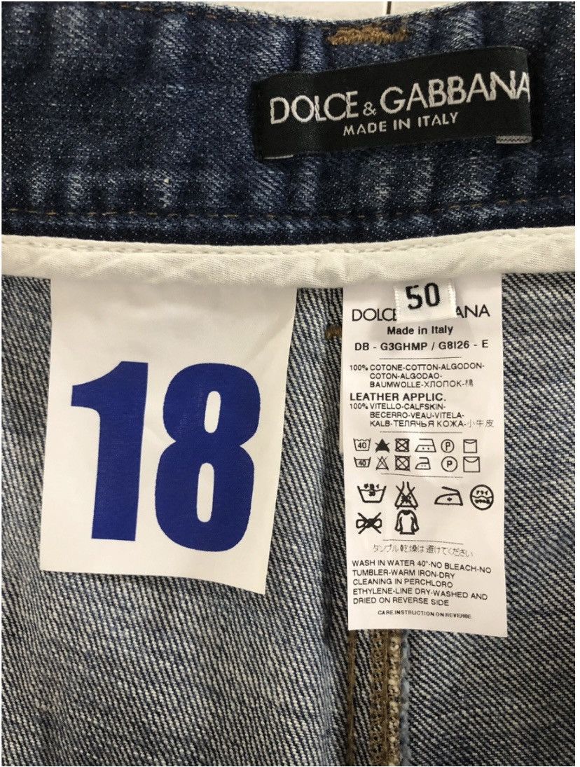 Dolce & Gabbana Dolce & Gabbana 🇮🇹 Blue 18 6 pocket denim shorts 50 36 NWT Size US 36 / EU 52 - 2 Thumbnail