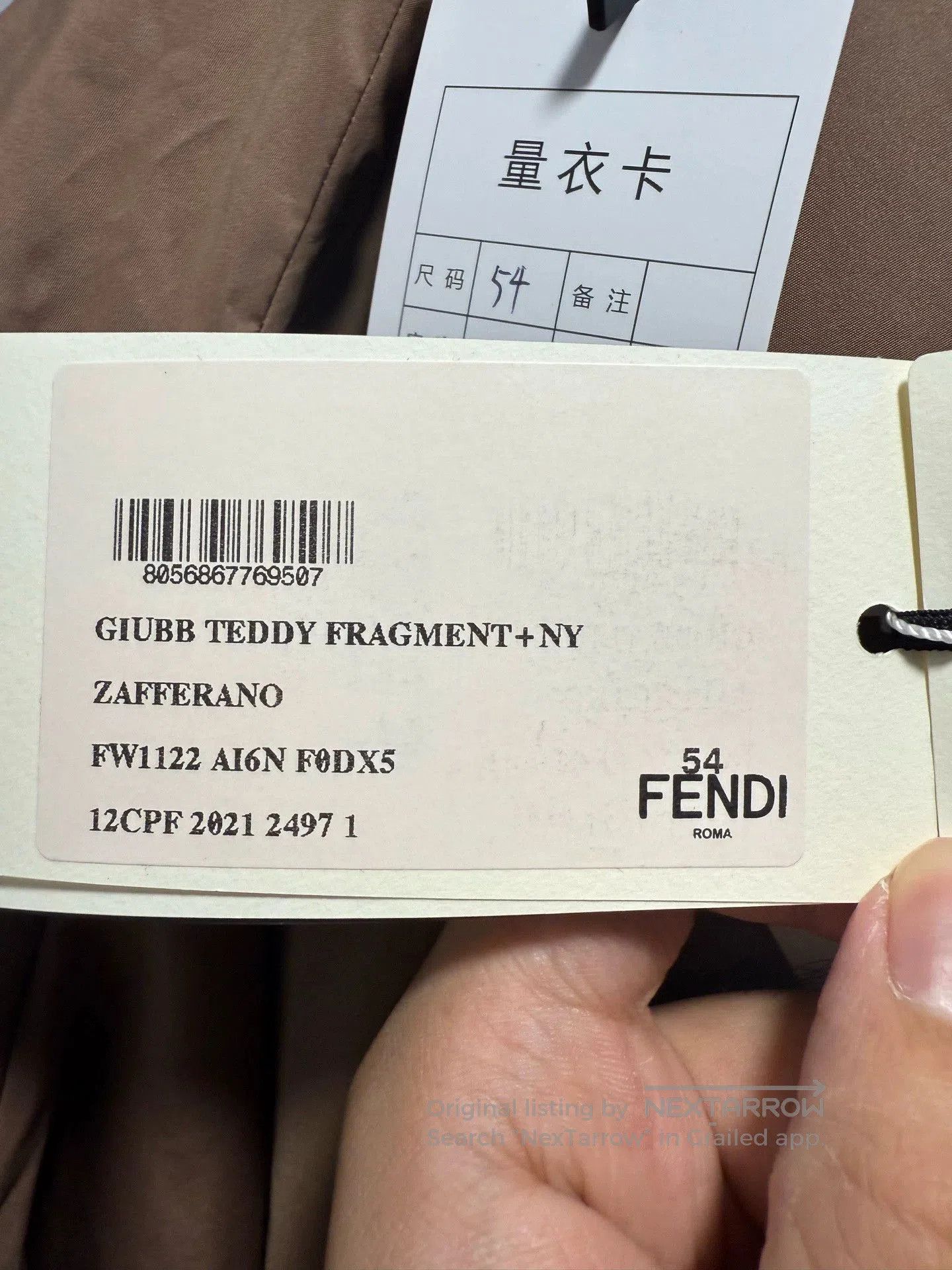 Fendi fendi teddy zip-up hoodie with print. Size US M / EU 48-50 / 2 - 4 Thumbnail
