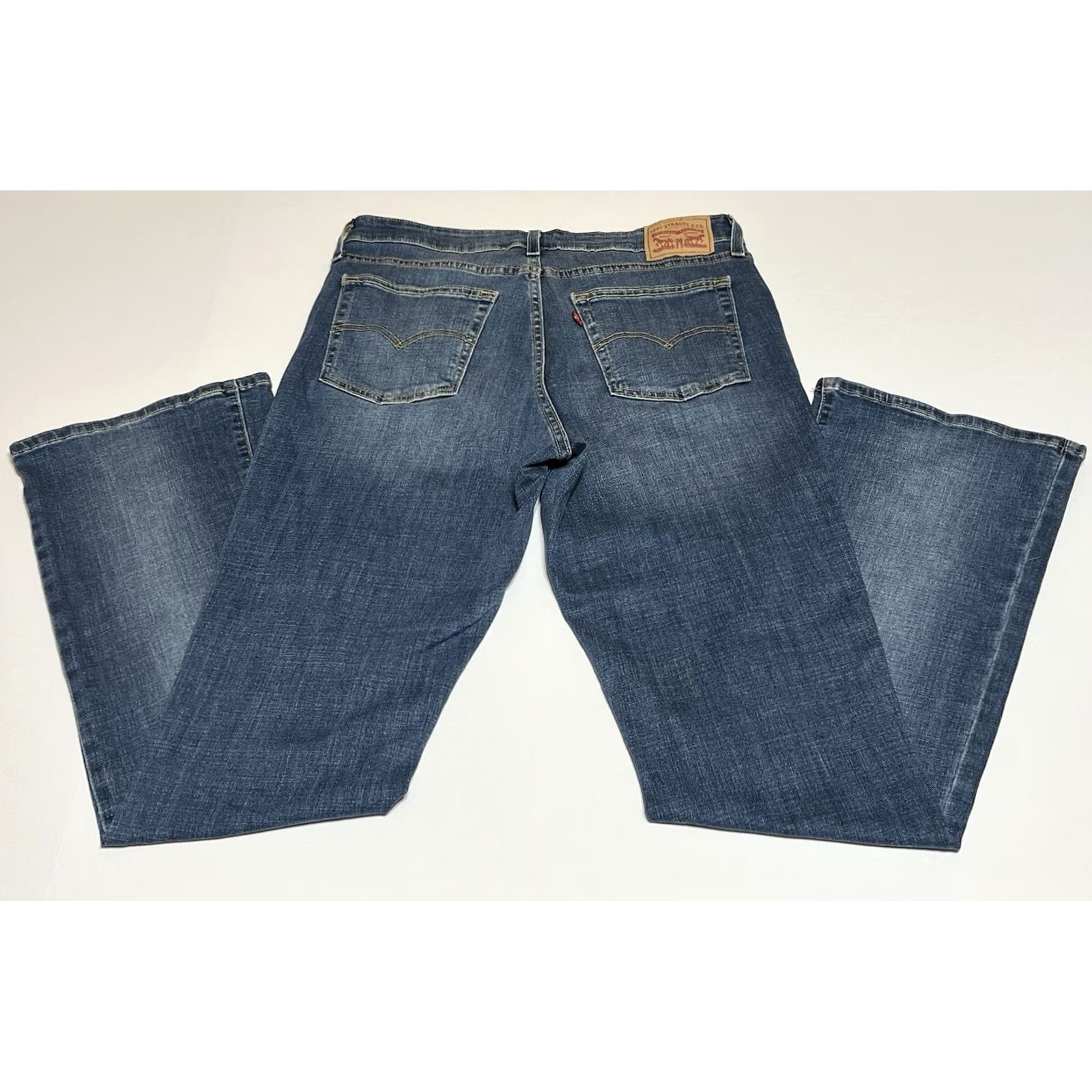 Levi's Levi's 725 High Rise Bootcut Jeans Blue Stretch Women’s 32x34 32x32 Regular High Rise Denim 5-Pocket Button Zip Jeans Women Size 24" / US 00 / IT 34 - 2 Thumbnail