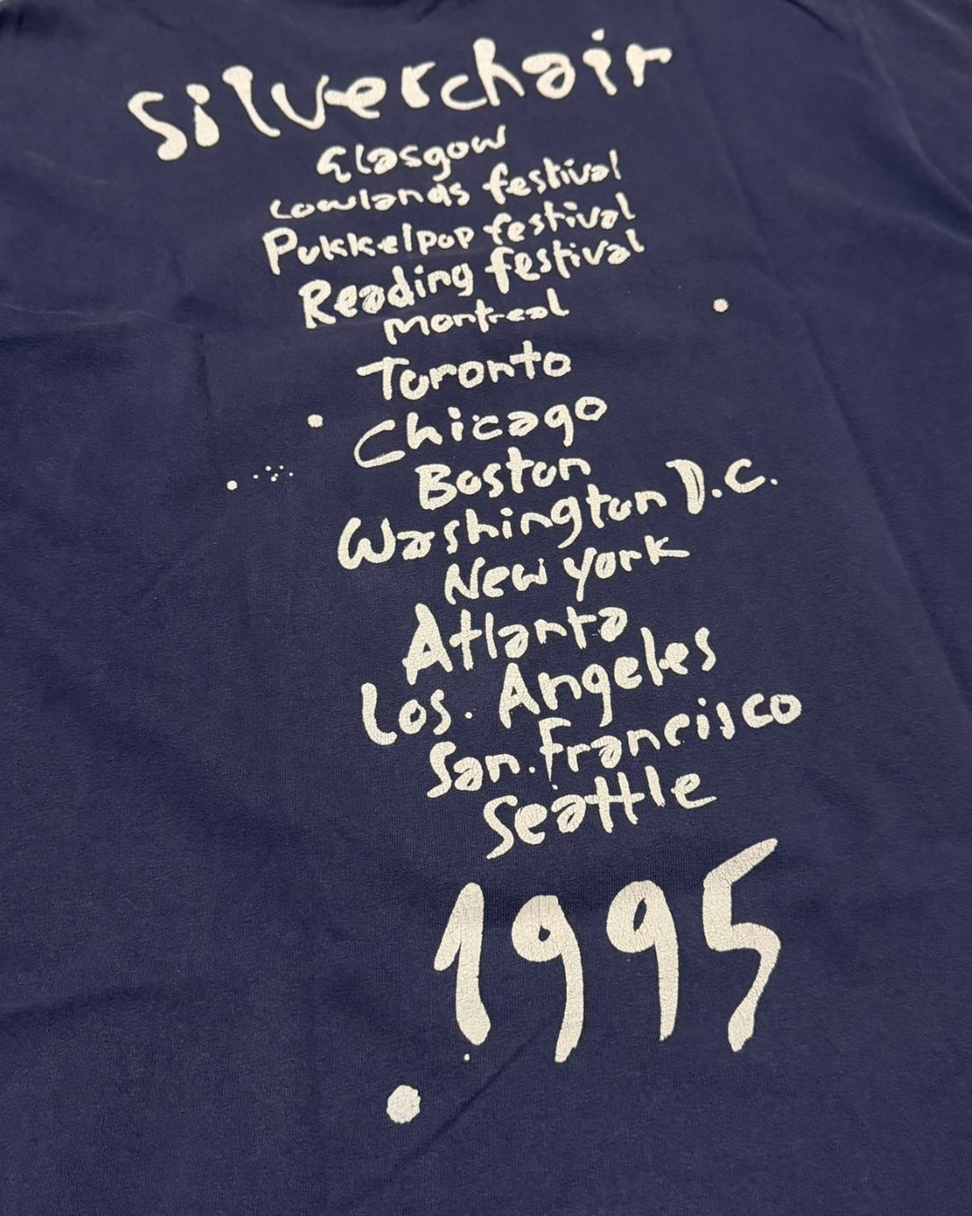 Vintage Vintage 1995 Silverchair Grunge Concert Tour US Pig Face L Size US L / EU 52-54 / 3 - 7 Thumbnail
