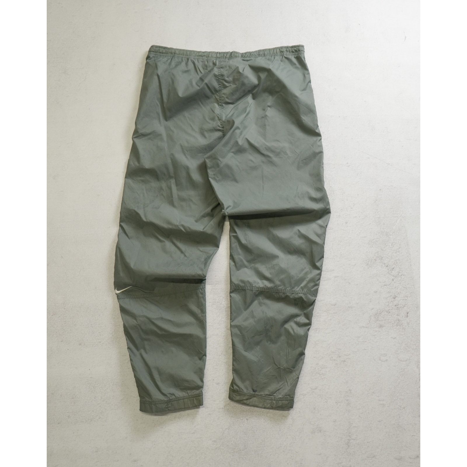 Nike Vintage 90s Nike Grey Regular Track Pants - Men's Large Size US 38 / EU 54 - 2 Thumbnail