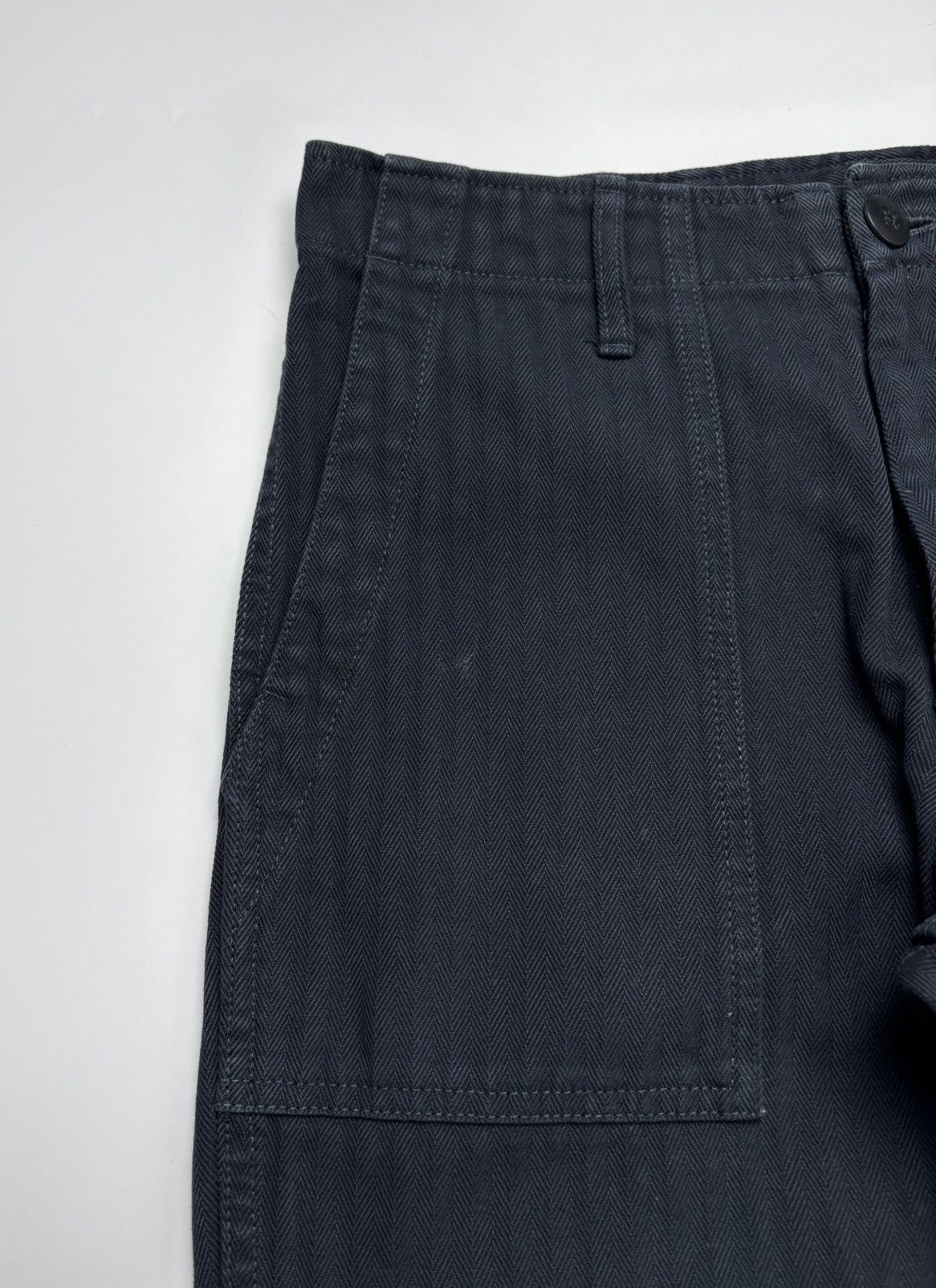Visvim S/S19 Visvim Cropped Herringbone Drill Mil Pants Size US 30 / EU 46 - 4 Thumbnail