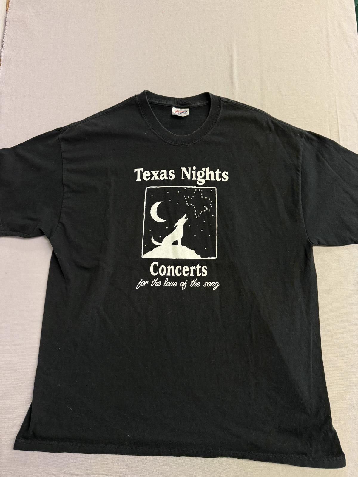 Hanes Vintage Texas Nights Concerts T-shirt Love of the Song XL Size US XL / EU 56 / 4 - 1 Thumbnail