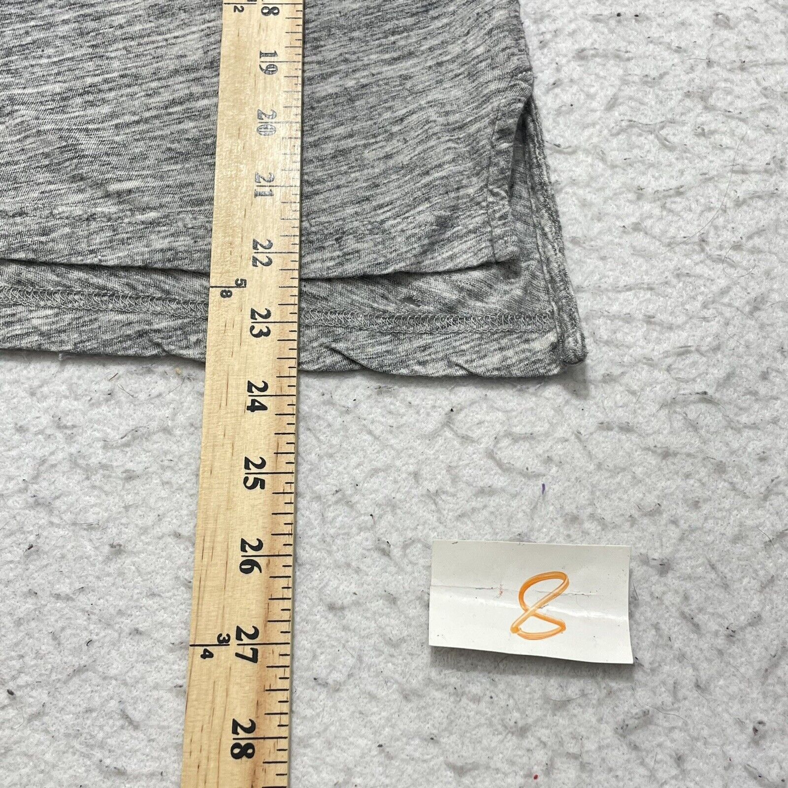 J.Crew J. Crew Short Sleeve Scoop Neck Tee Heather Gray Beaded Size S / US 4 / IT 40 - 8 Thumbnail