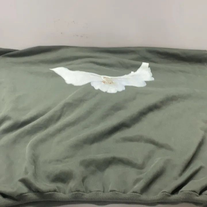 Balenciaga Balenciaga YEEZY Dove Hoodie with Logo and Animal Print -2 Size US L / EU 52-54 / 3 - 9 Thumbnail