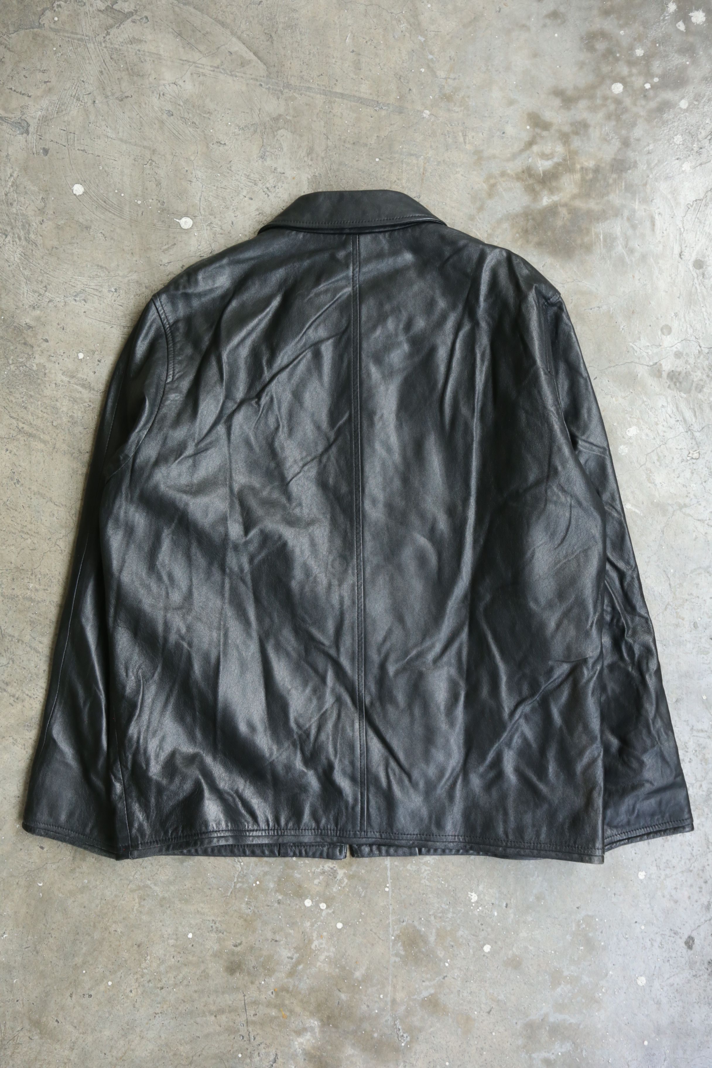 Balenciaga Balenciaga - Vintage - Zip-Up Leather Jacket Size US M / EU 48-50 / 2 - 2 Thumbnail