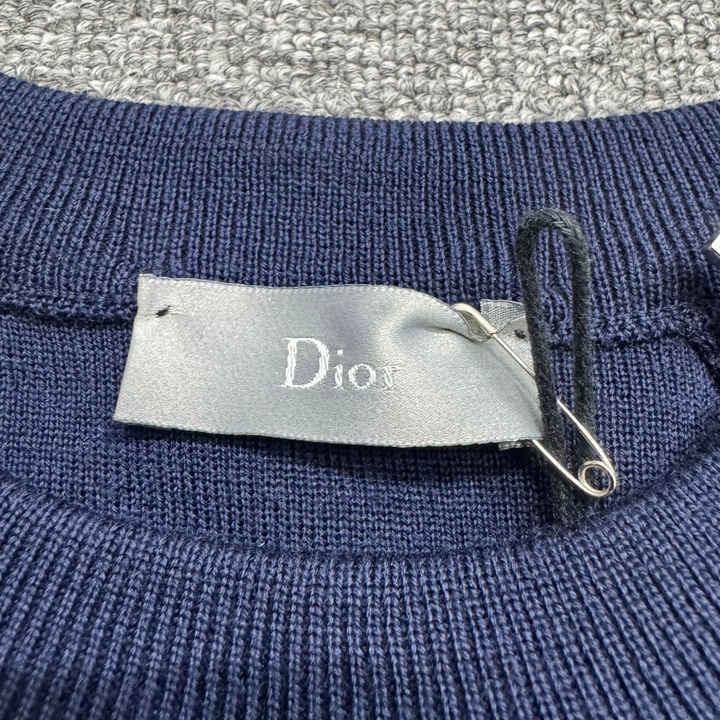 Dior Dior Diagonal Zip Wool Knit Sweater XS NEW Size US XS / EU 42 / 0 - 2 Thumbnail