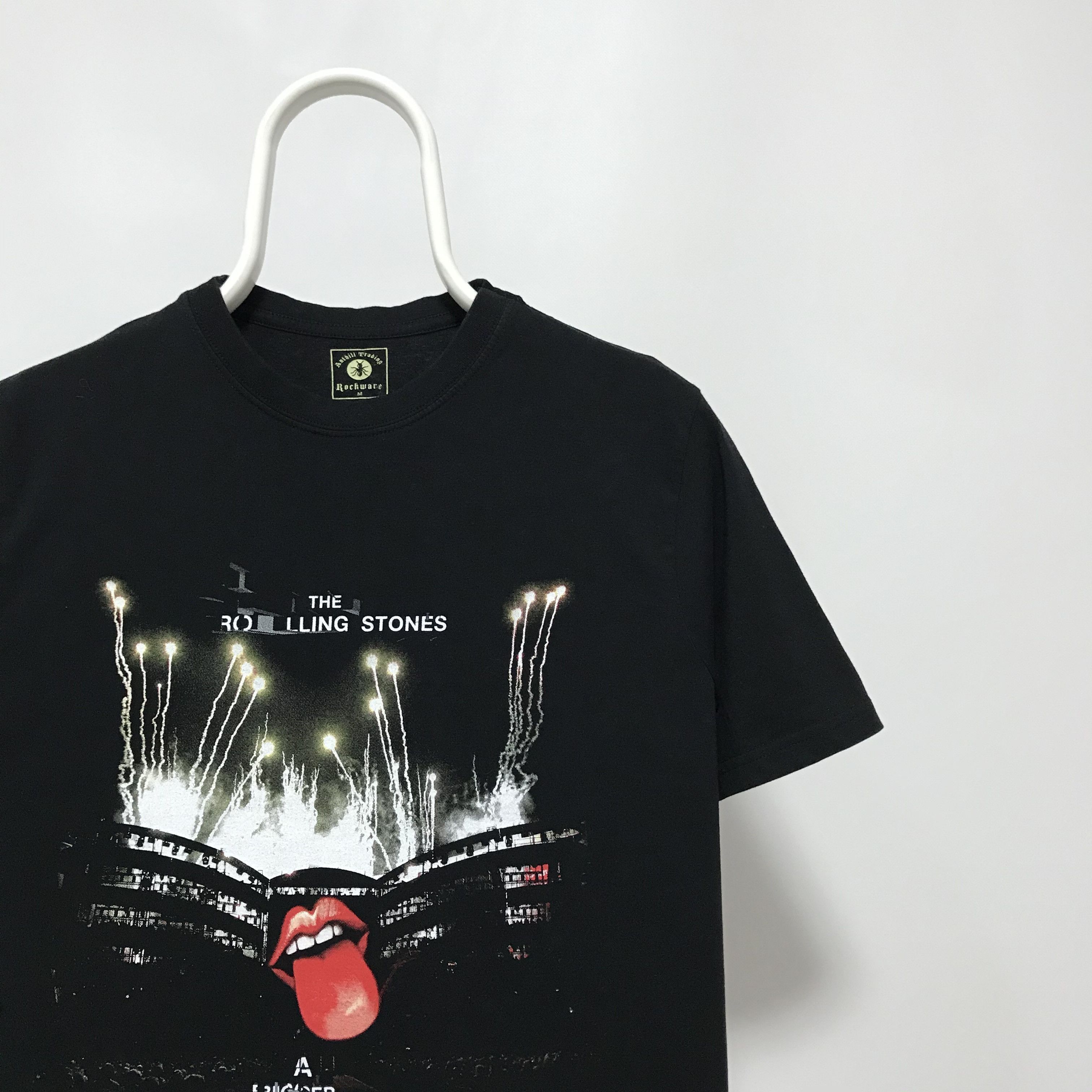 The Rolling Stones THE ROLLING STONES 2005 Vintage T-Shirt Band Tee Rock Tour Size US M / EU 48-50 / 2 - 3 Thumbnail