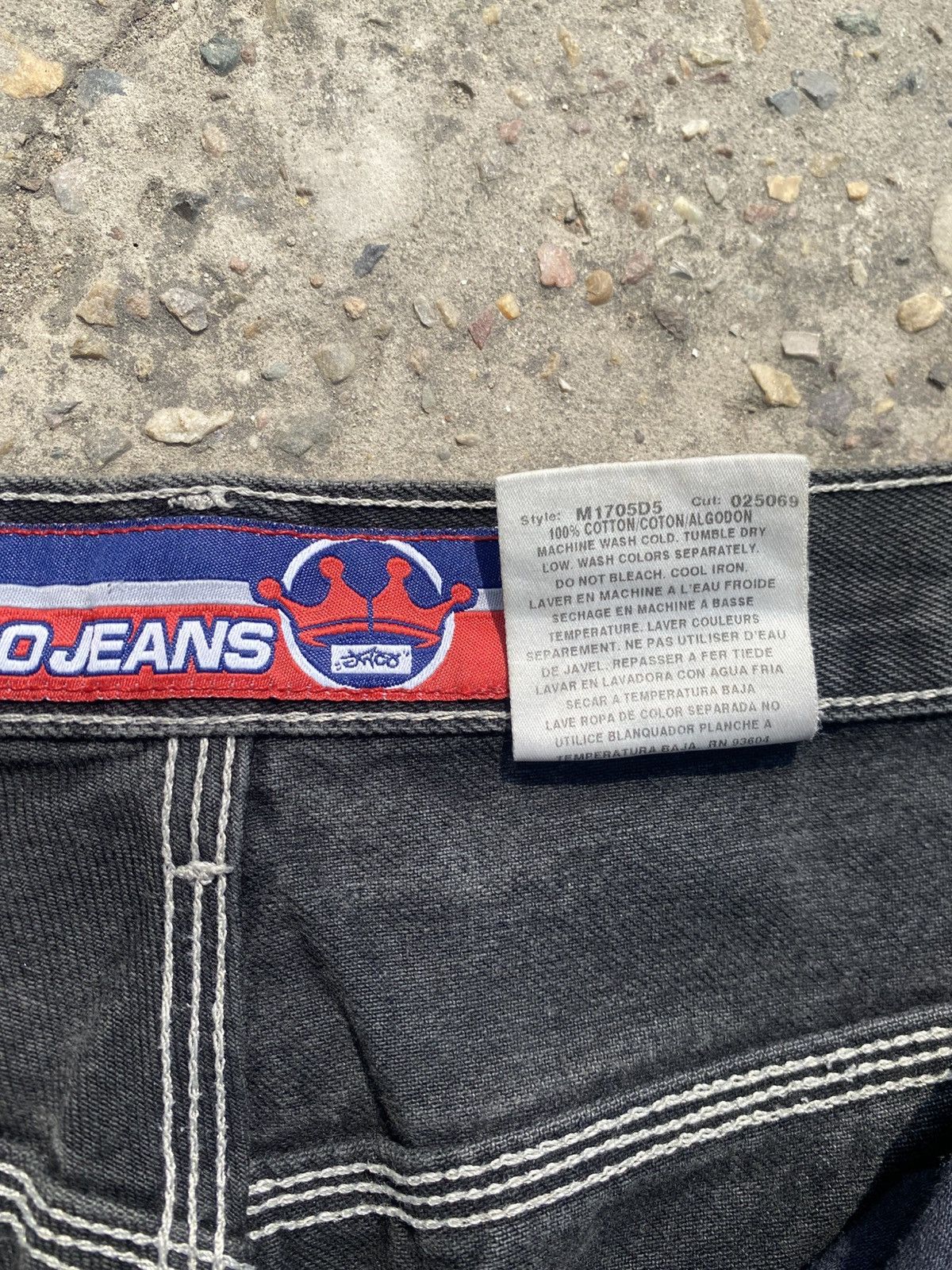 JNCO JNCO Jeans Y2K 90S Size 34W/30L Jet Black XXL Pockets Size US 34 / EU 50 - 10 Thumbnail