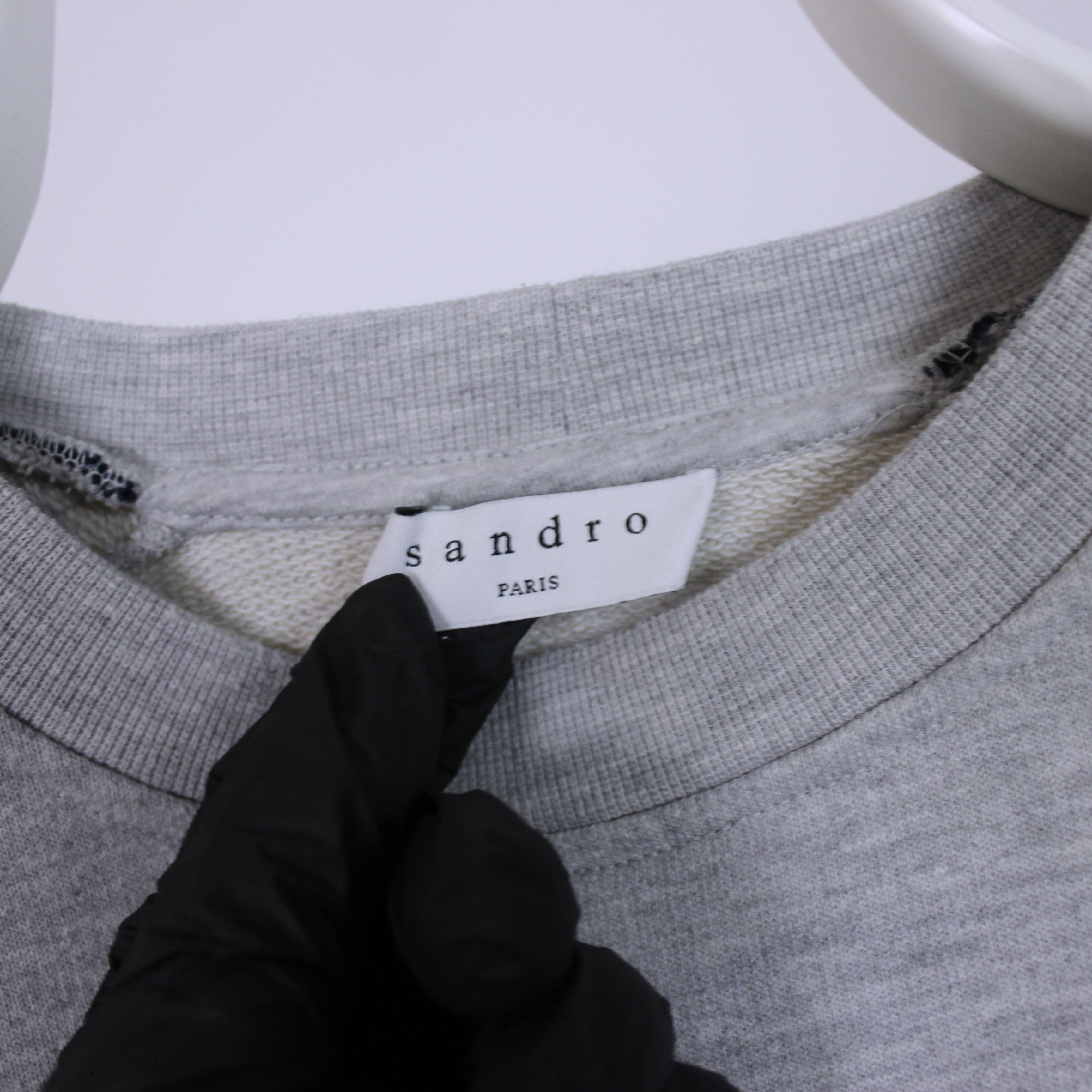 Sandro Sandro vintage sweatshirt logo rarity XS cotton Size US XS / EU 42 / 0 - 3 Thumbnail