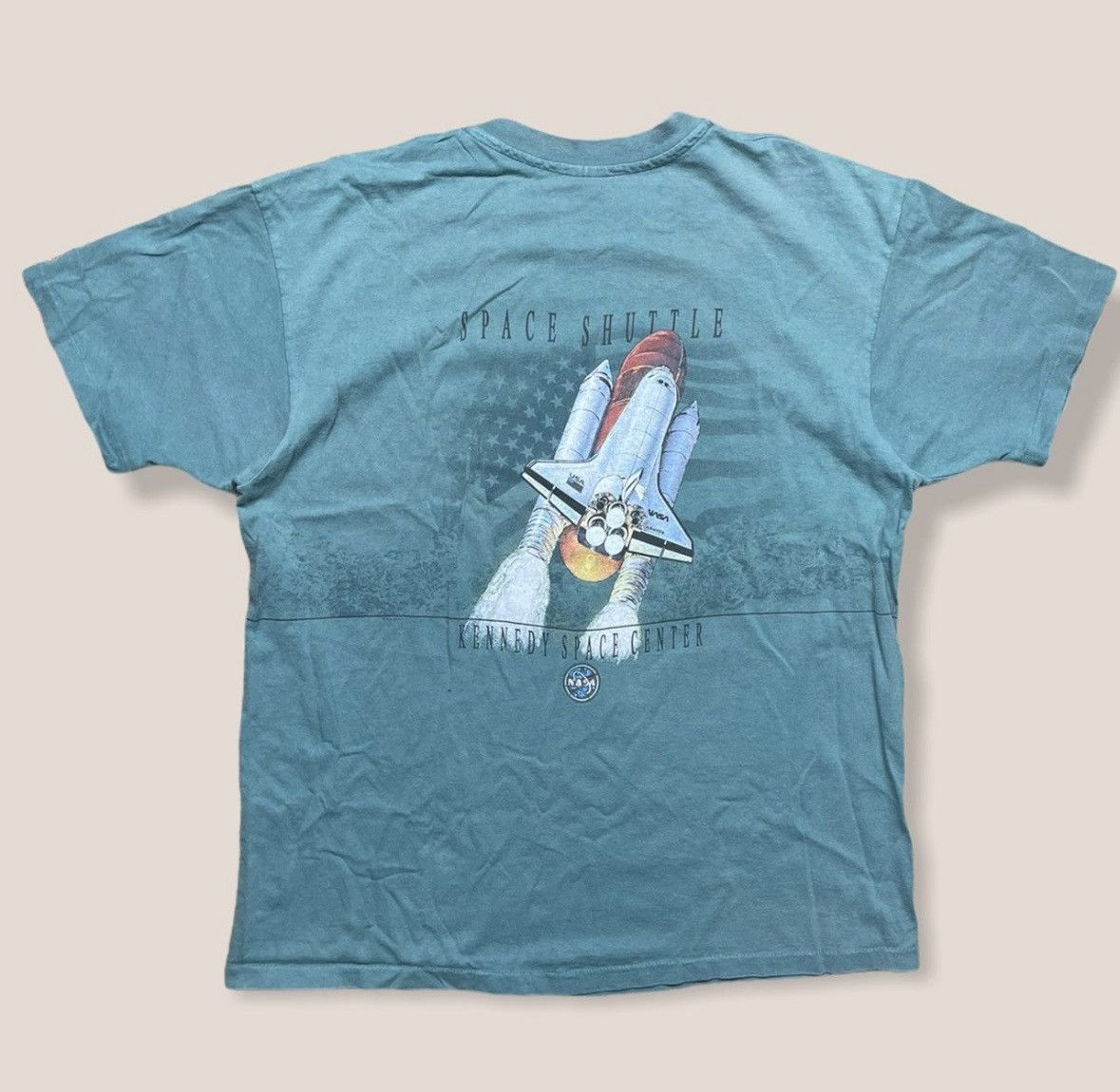 NASA × Vintage Vintage Kennedy Space Center T-Shirt Size US XL / EU 56 / 4 - 3 Thumbnail