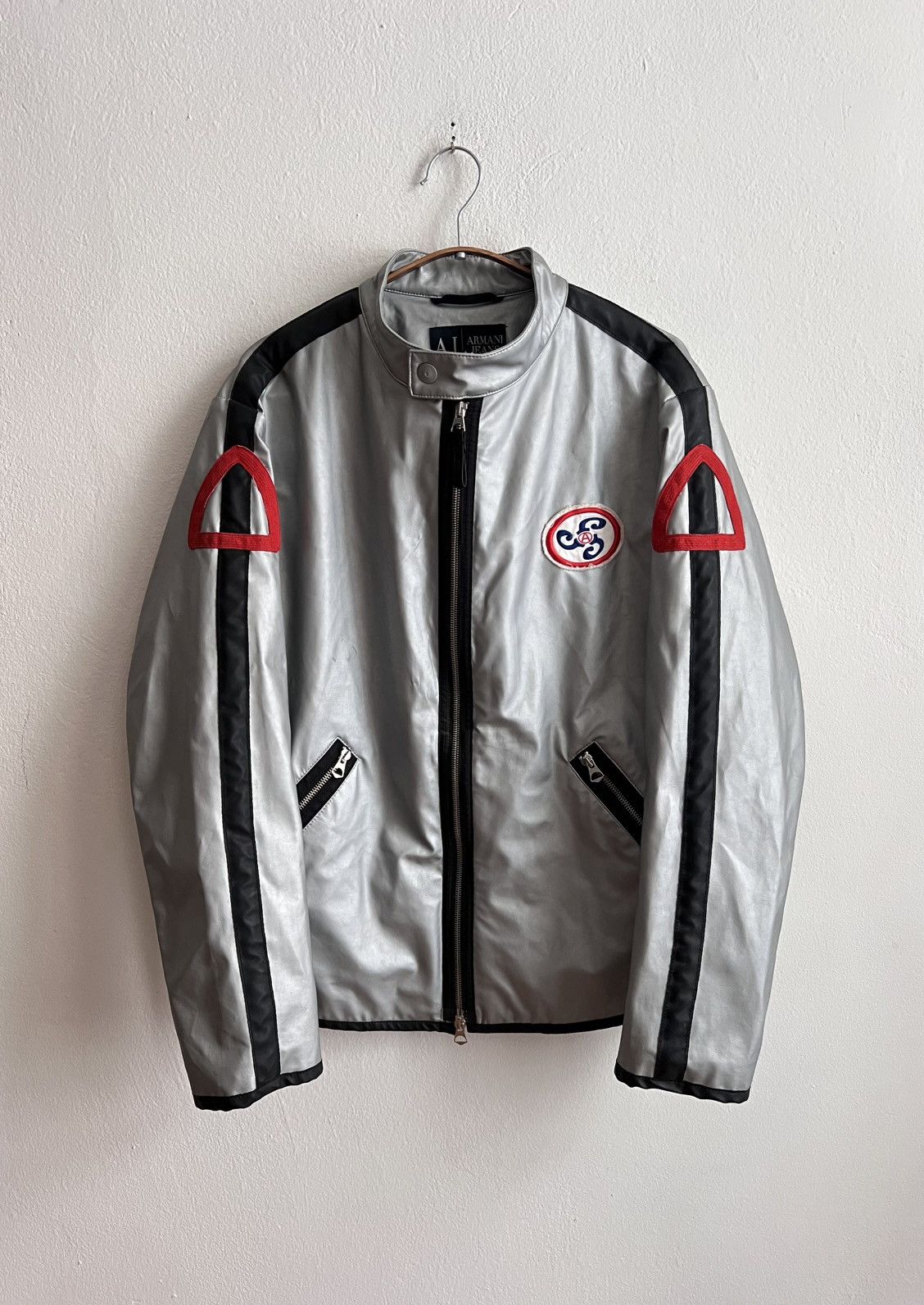 Giorgio Armani × Vintage Archive 80s Armani Jeans military bomber