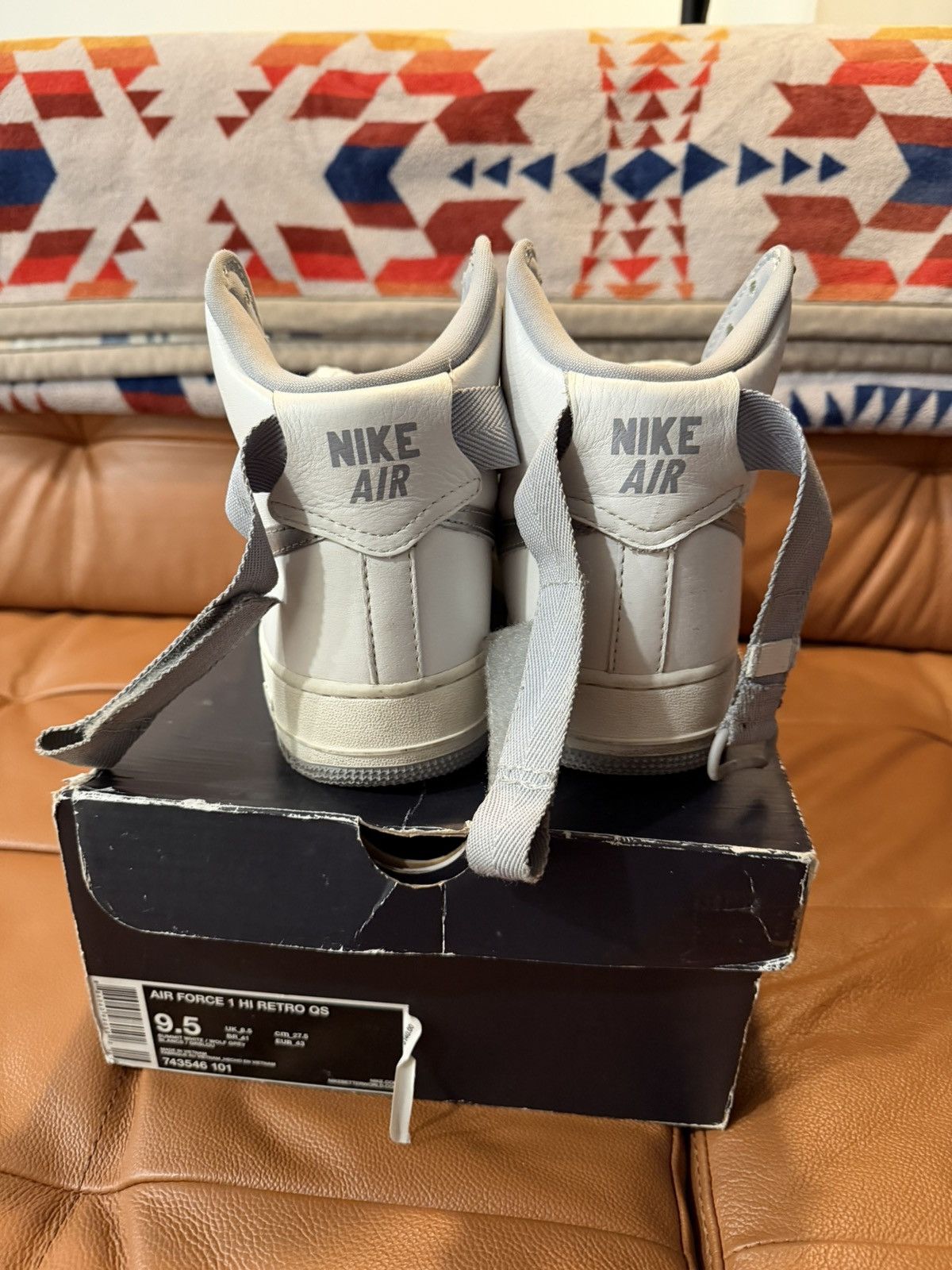 Nike Nike Air Force 1 High Retro QS Size US 9.5 / EU 42-43 - 4 Thumbnail