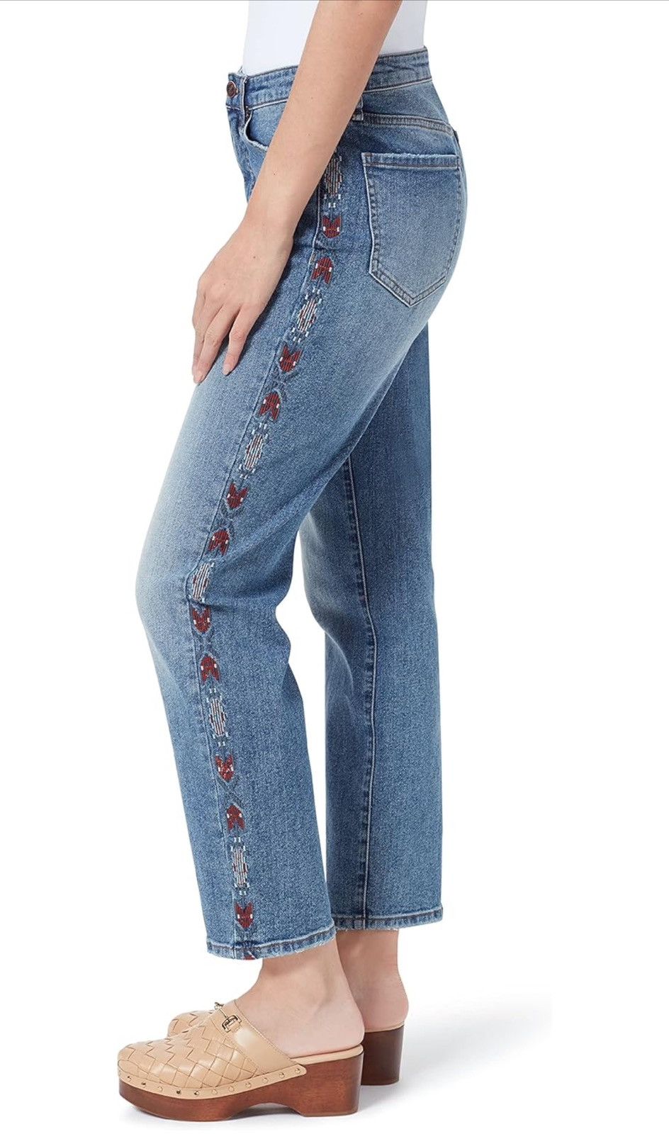 Sam Edelman NWT Sam Edelman Women's High Rise Slim Straight Jeans Size 29" - 1 Thumbnail