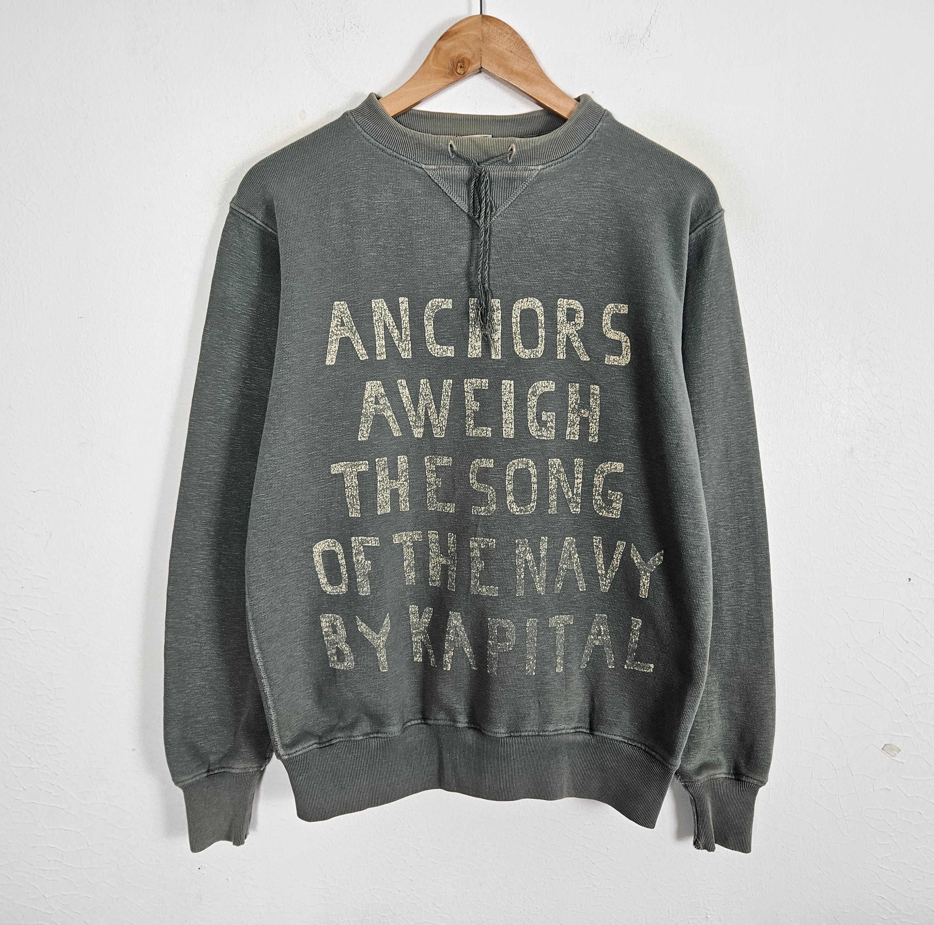 Kapital Kapital Anchors Aweigh The Song Of The Navy sweatshirt Size US S / EU 44-46 / 1 - 2 Thumbnail