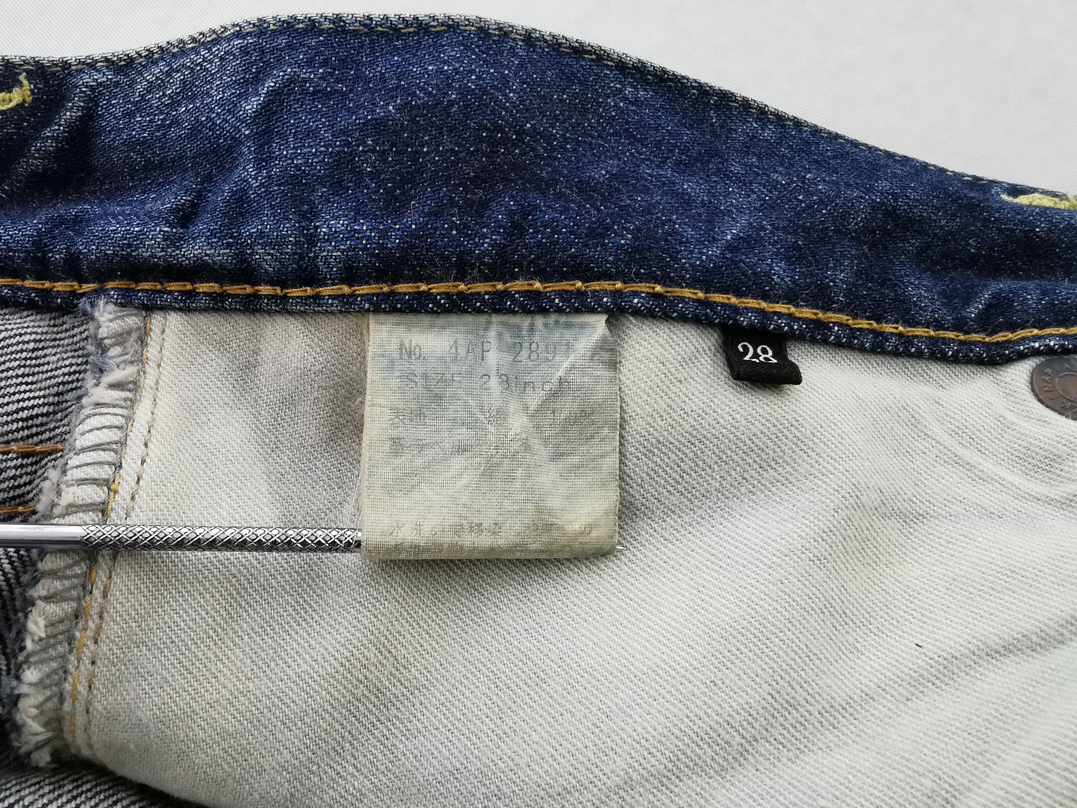 Hysteric Glamour Hysteric Glamour Selvedge Denim Made In Japan Size 29" - 9 Thumbnail
