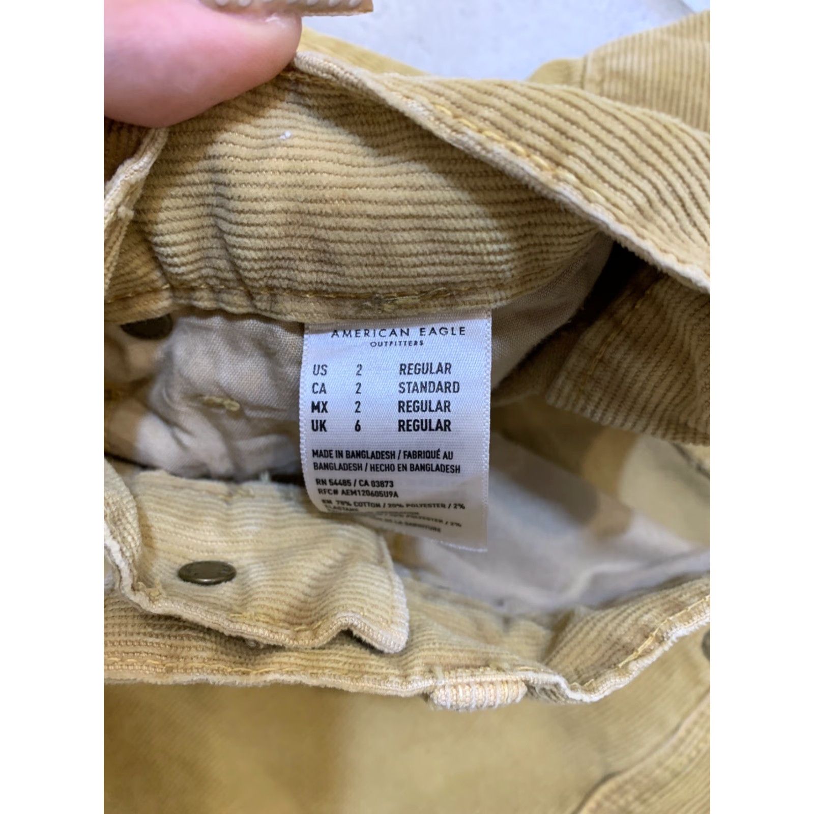 American Eagle Outfitters VINTAGE? No. Size 26" / US 2 / IT 38 - 7 Thumbnail