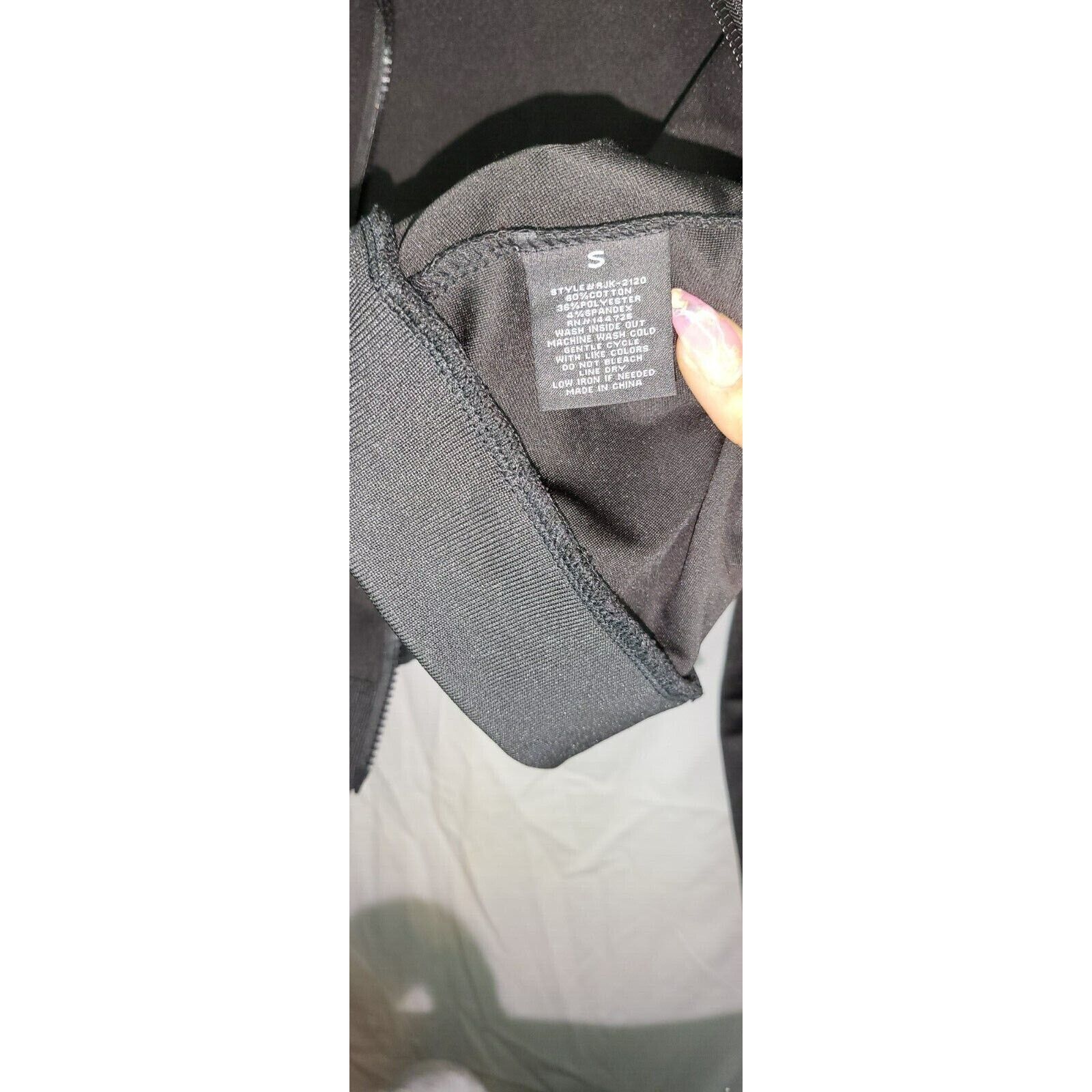 Other American Brazi Black Varsity Sport Zip Crop Jacket Size S Size S / US 4 / IT 40 - 7 Thumbnail