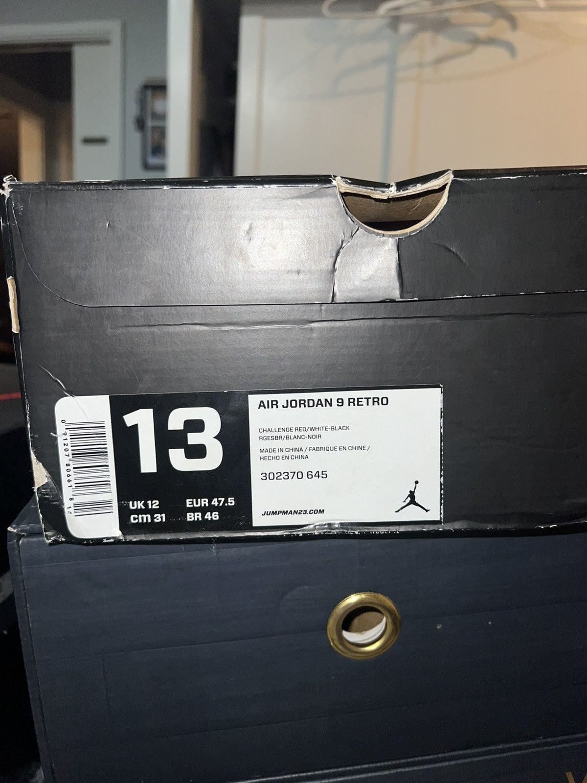 Jordan Brand Jordan 9 Retro “Motorboat Jones” (2012) – Size 13 Size US 13 / EU 46 - 14 Thumbnail