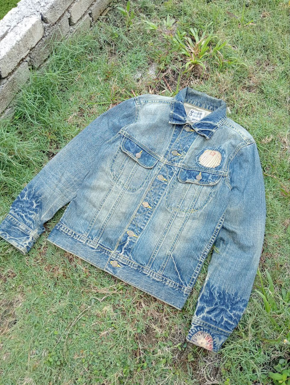 Takeo Kikuchi TAKEO KIKUCHI JAPAN PATCHWORK BLUE DENIM JACKET Size US M / EU 48-50 / 2 - 3 Thumbnail
