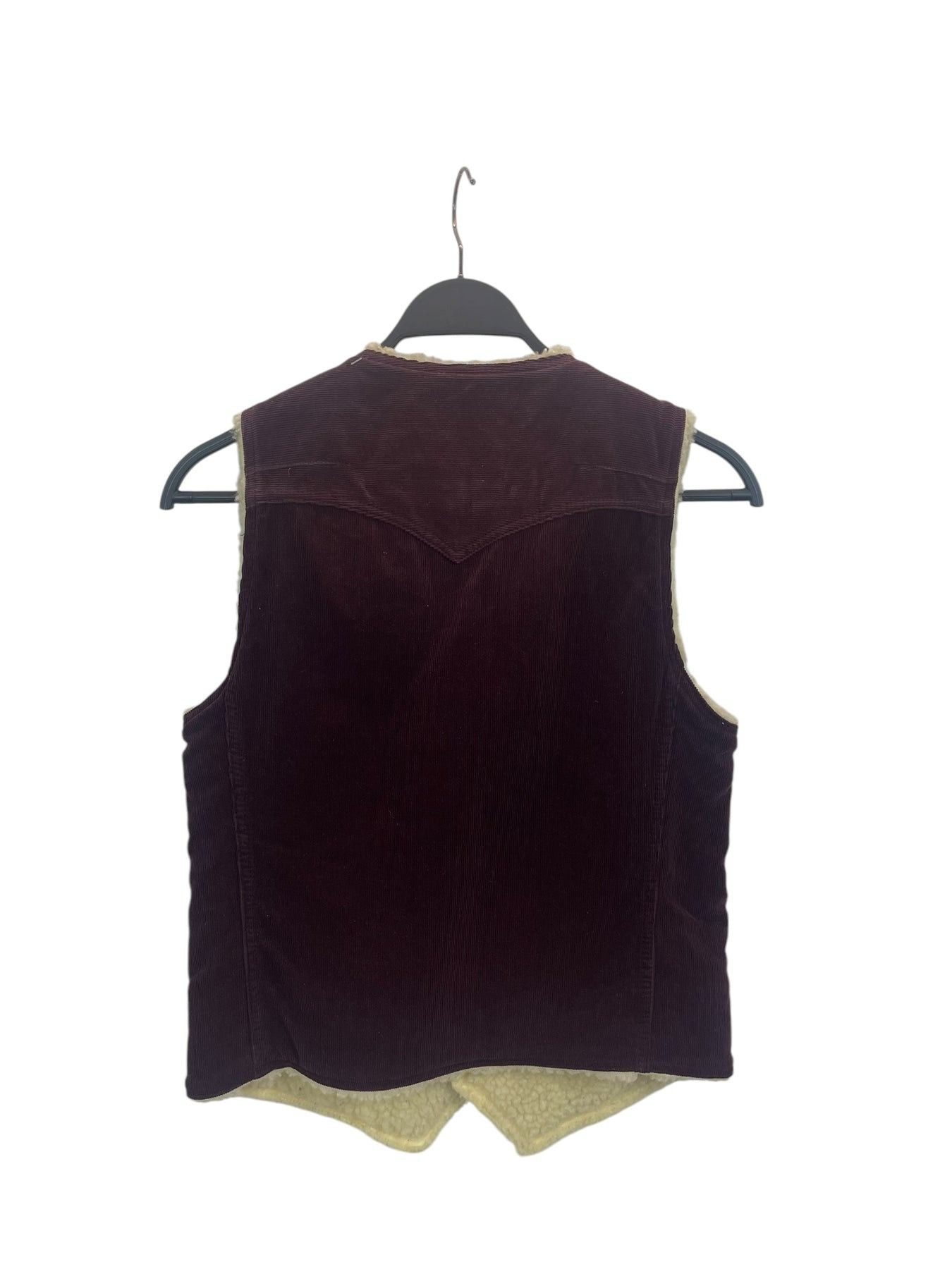 Number (N)ine AW09 "A Closed Feeling" Archive Fleece Corduroy Vest Size US M / EU 48-50 / 2 - 2 Thumbnail