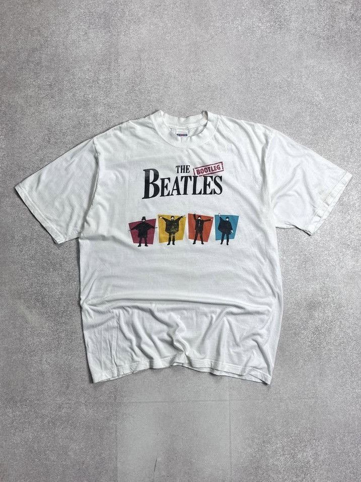 Band Tees Vintage The Beatles Bootleg Promo T-shirt Jeerzees L Size US L / EU 52-54 / 3 - 1 Thumbnail