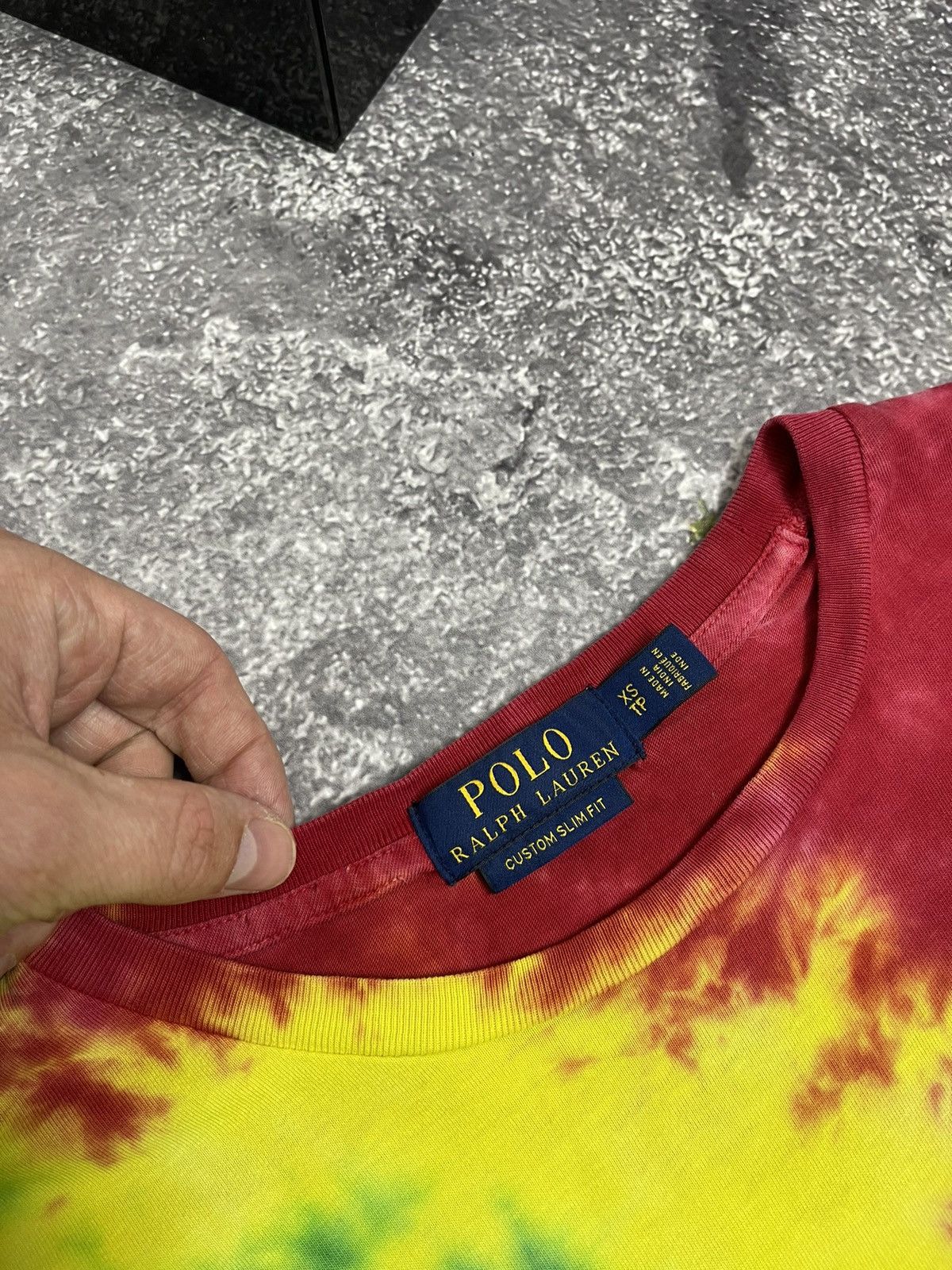 Polo Ralph Lauren × Ralph Lauren × Vintage Vintage Polo Ralph Lauren Rainbow multicolour Tee Size US XS / EU 42 / 0 - 4 Thumbnail