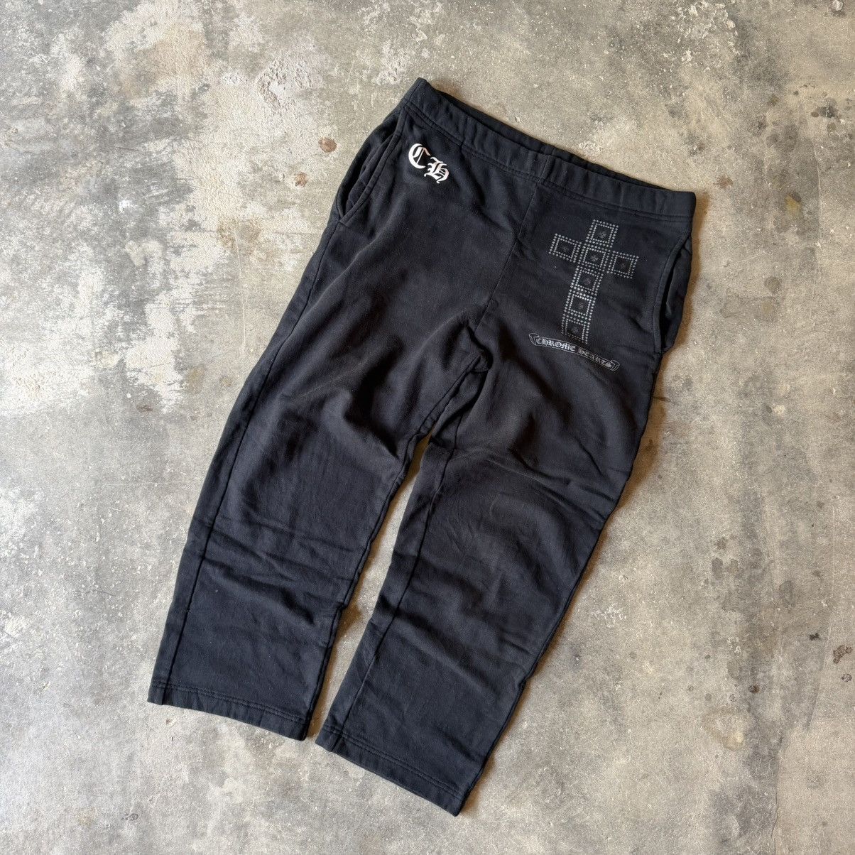 Chrome Hearts Rare 🔥Chrome hearts sweat pants Size US 31 - 1 Thumbnail