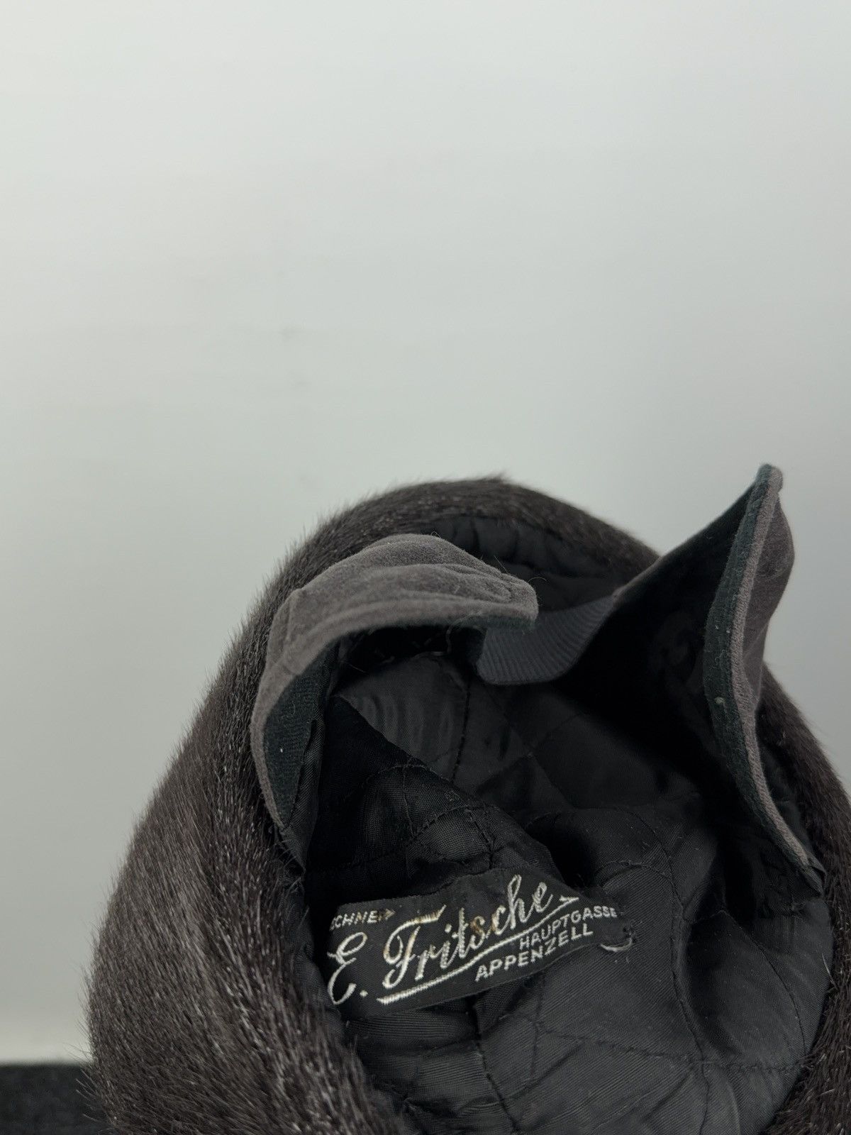 Japanese Brand Vintage Swedish Mink Fur Hat E. Fritsche Appenzell Wmns S-M Size ONE SIZE - 6 Thumbnail