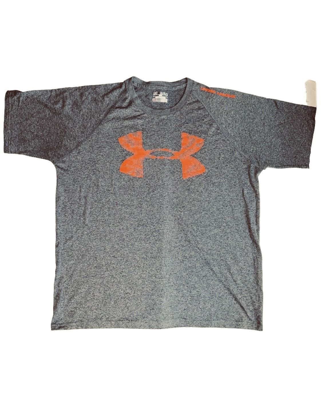 Under Armour Mens Under Armour grey t-shirt size L Size US L / EU 52-54 / 3 - 1 Thumbnail