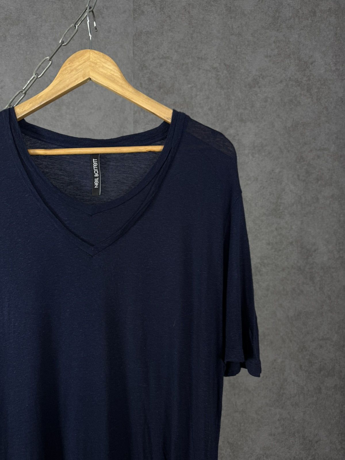 Neil Barrett Neil Barrett luxury designer double neck tee Size US L / EU 52-54 / 3 - 2 Thumbnail