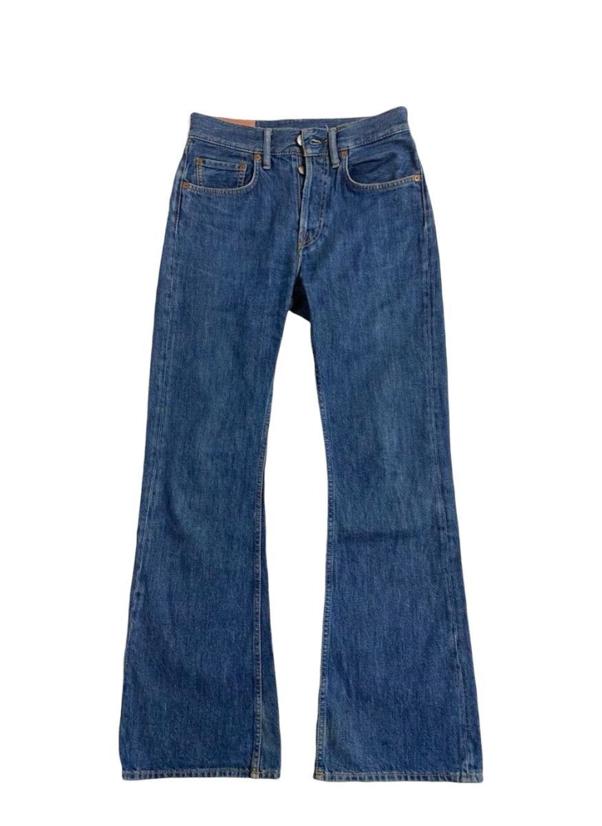 Acne Studios Acne Studios 1992M bootcut Dark Blue denim jeans Size US 33 - 1 Thumbnail